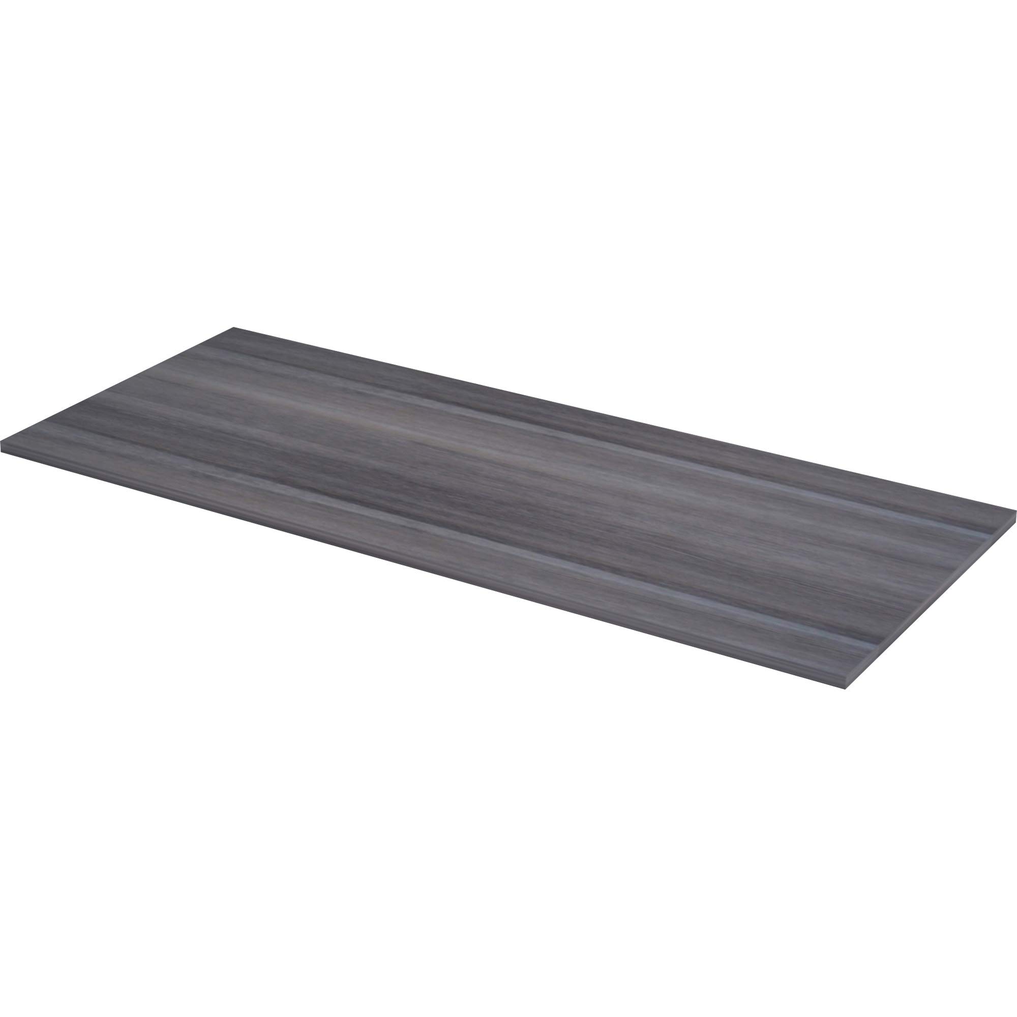 Lorell Relevance Series Charcoal Laminate Office Desk - Modern Home & Business Workspace Furniture for Office, Study Room & Home Office
