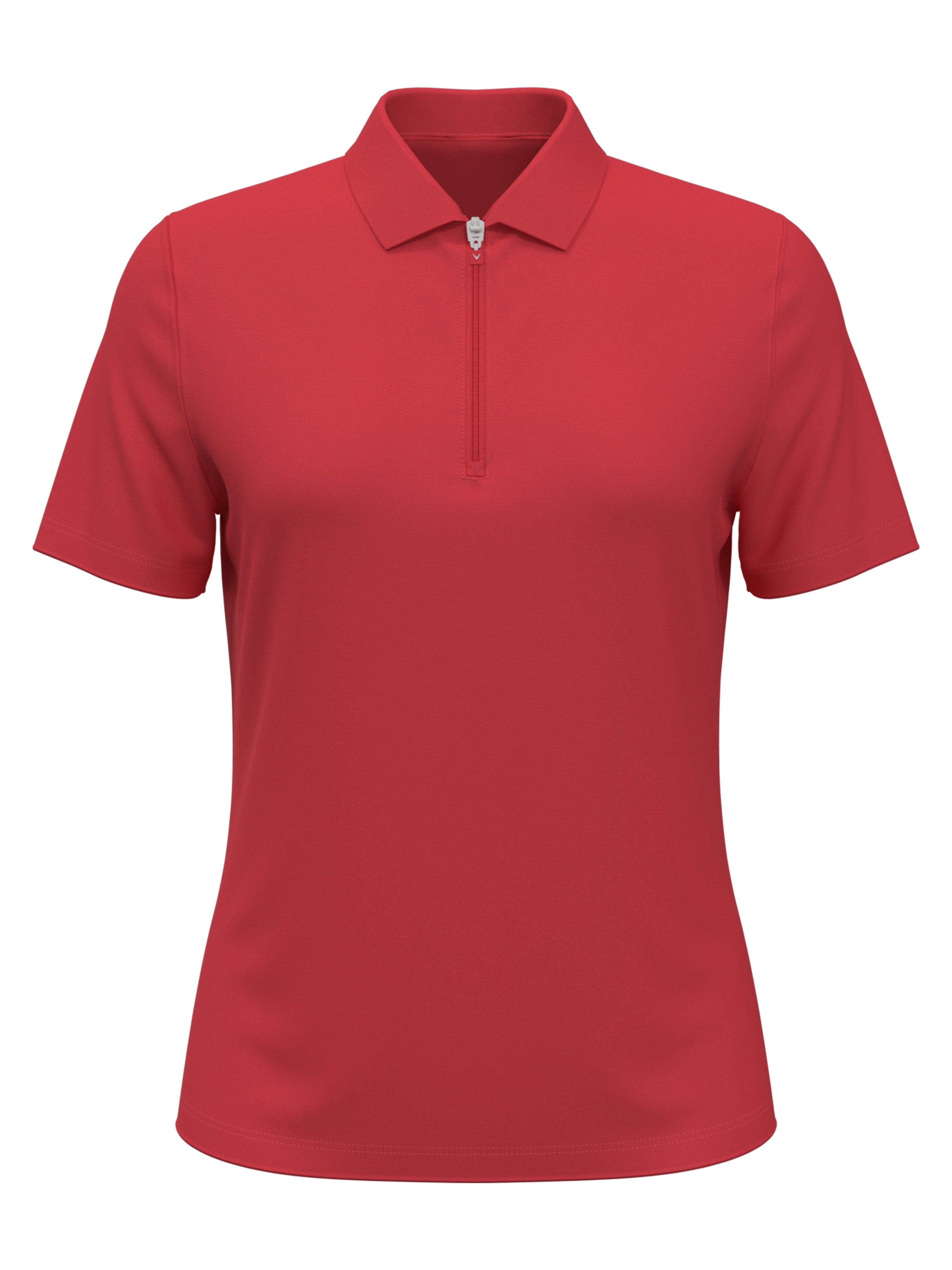 Women's 1/4 Zip Solid Golf Polo Shirt - Breathable Moisture-Wicking Performance Top for Golf, Tennis & Outdoor Activities
