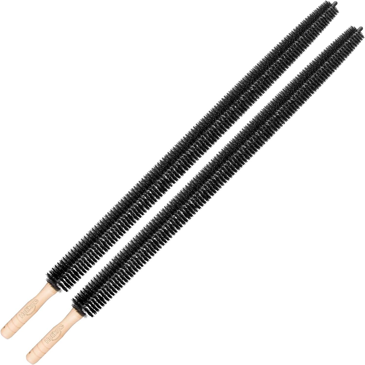 Holikme 2 Pack Dryer Vent Cleaner Kit - 27 Inch Flexible Lint Brush & Refrigerator Coil Cleaner for Efficient Home Appliance Maintenance | Perfect for Dryer Ducts, AC Units & Radiator Cleaning