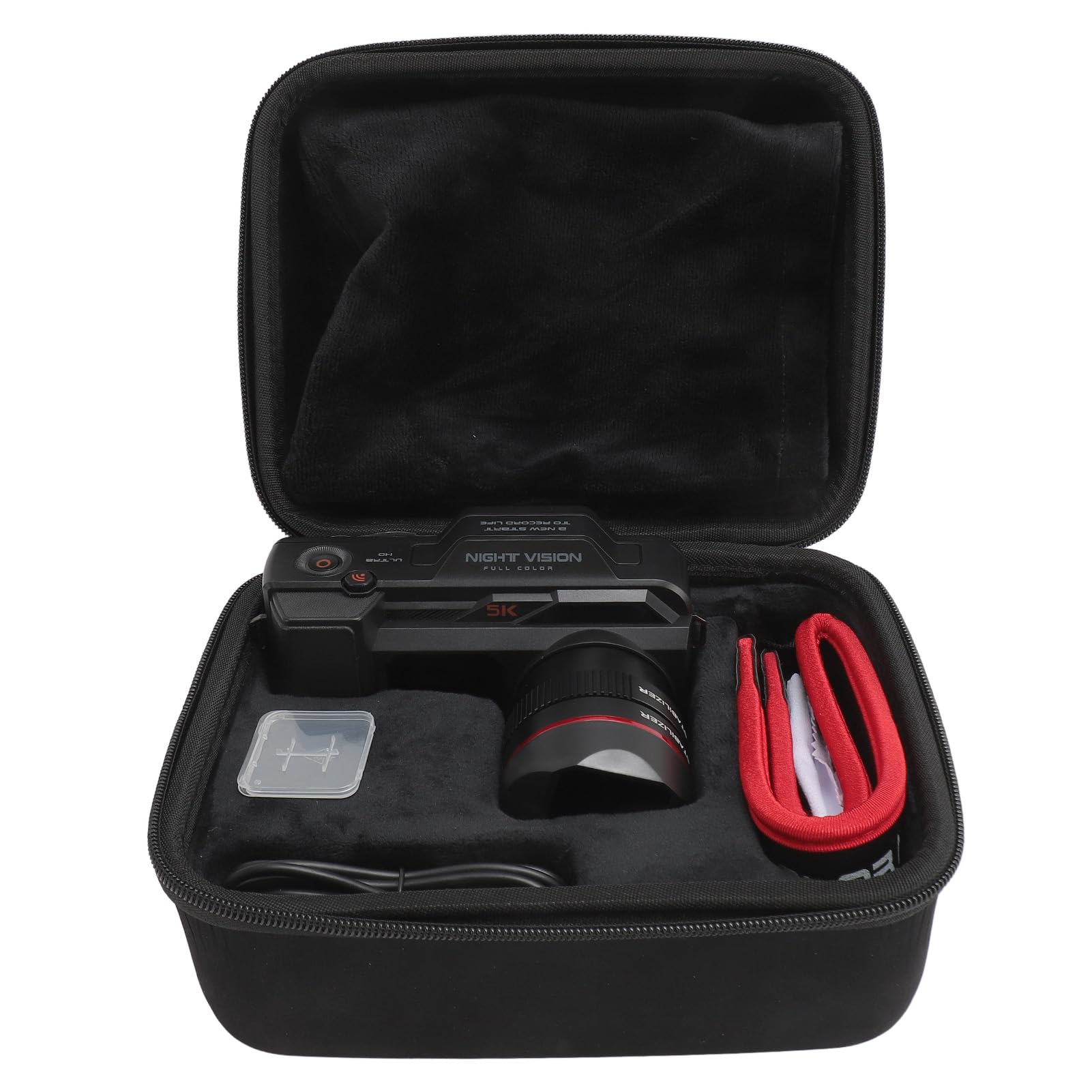 Jectse 5K 50MP Digital Camera with WiFi & 50X Zoom - 4.0'' IPS Screen Vlogging Camera for YouTube, IR Night Vision Travel Camera for Photography - 4800mAh Long Battery Life - Perfect for Travel Vlogging, Outdoor Adventures & Night Photography
