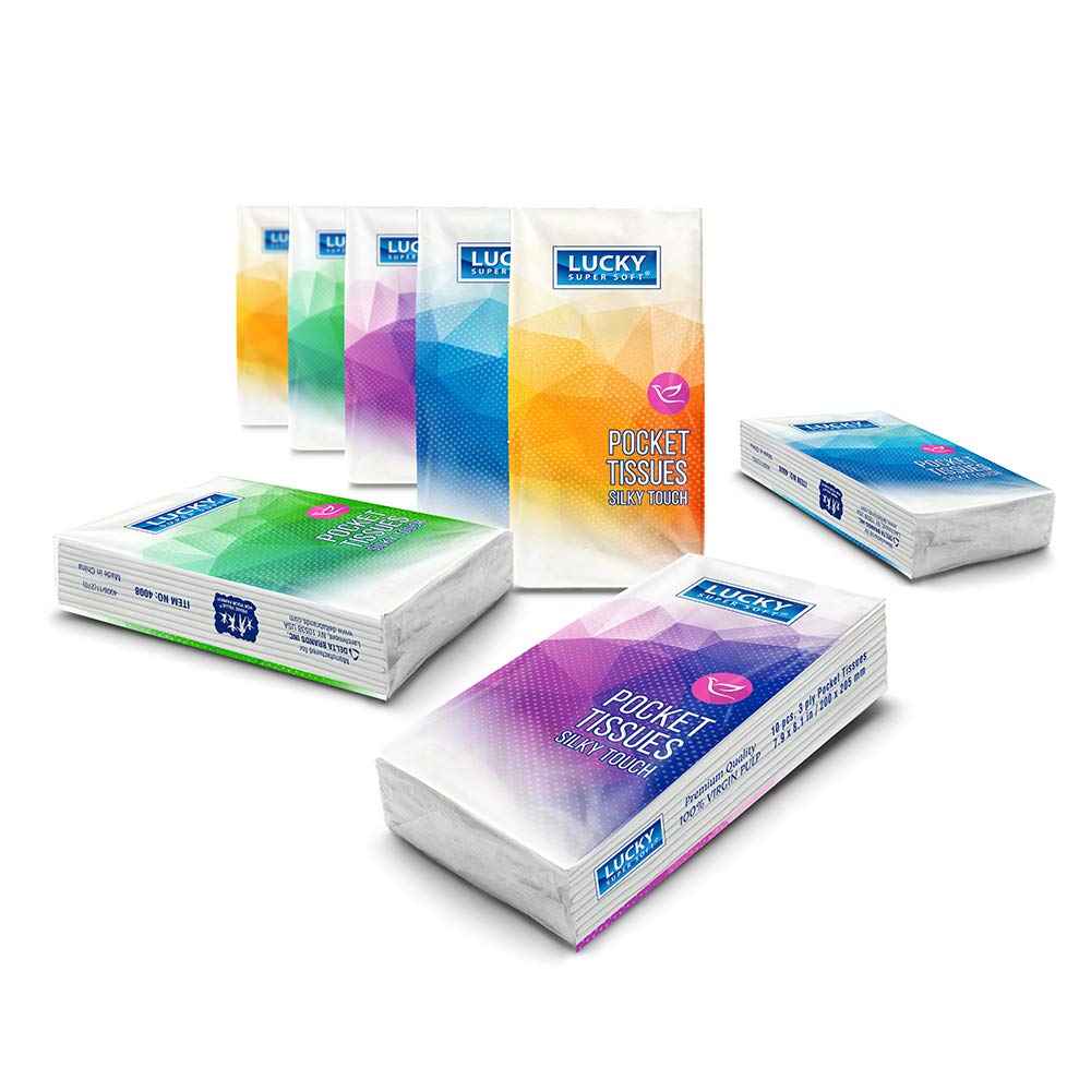 Premium Soft Facial Tissues - Travel & Pocket Size Bulk Pack (192 Packs, 10 Tissues Each) | 1920 Total Tissues | Ideal for Travel, Office, Car & On-the-Go Use