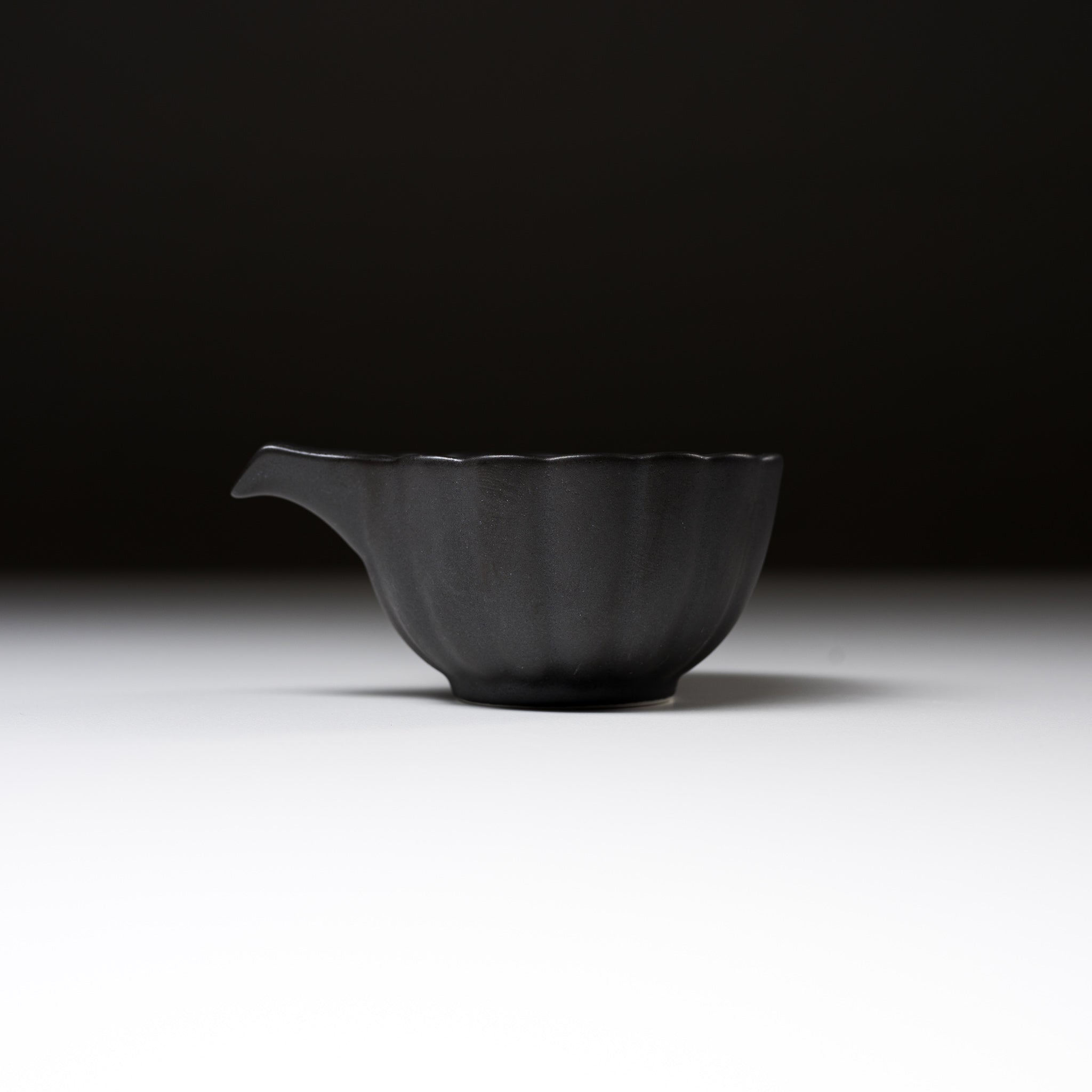 Premium Mino Ware Spout Sauce Bowl with Kiku Flower Design - 5 Elegant Colors for Japanese Cuisine & Table Setting | Perfect for Soy Sauce, Dipping, and Small Side Dishes