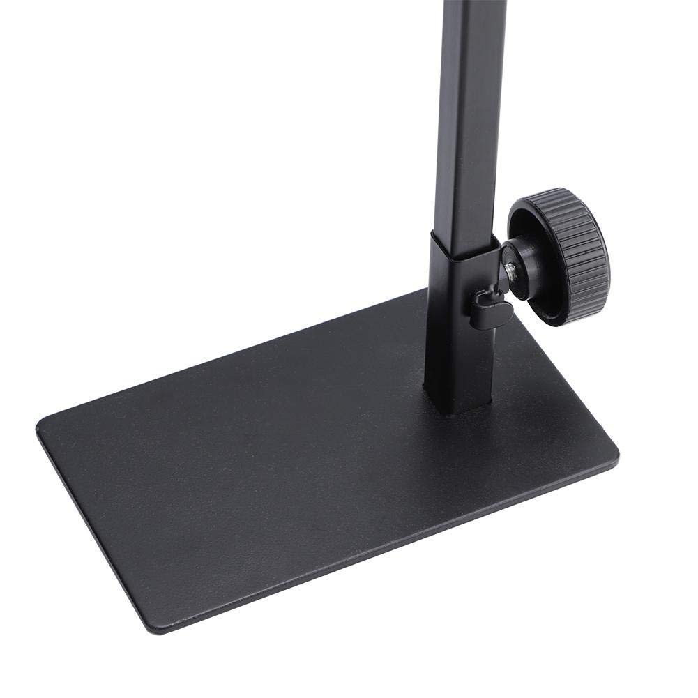 Adjustable Reptile Lamp Stand - Portable Terrarium Light Bracket with Dome Support for Reptile Glass Enclosures | Perfect for Bearded Dragons, Snakes & Lizards Habitat Heating