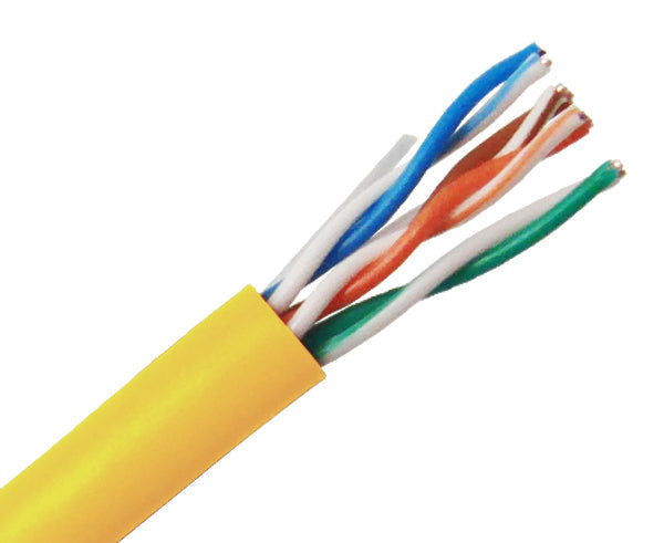 1000FT CAT5E Riser Bulk Ethernet Cable - CMR ETL Certified, Solid Copper UTP 24 AWG for Home & Office Network Installation