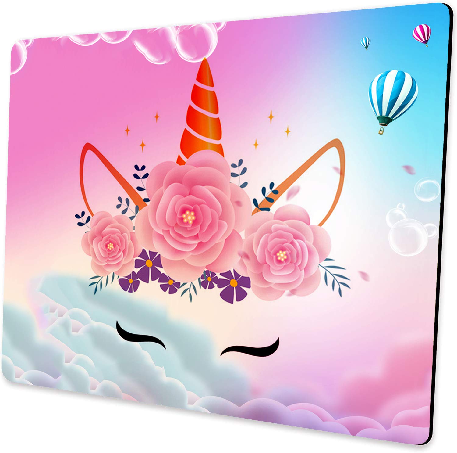 Custom Unicorn Mouse Pad - Personalized Design for Laptop & Desktop Computer - Perfect Gift for Girls - Office & Gaming Use