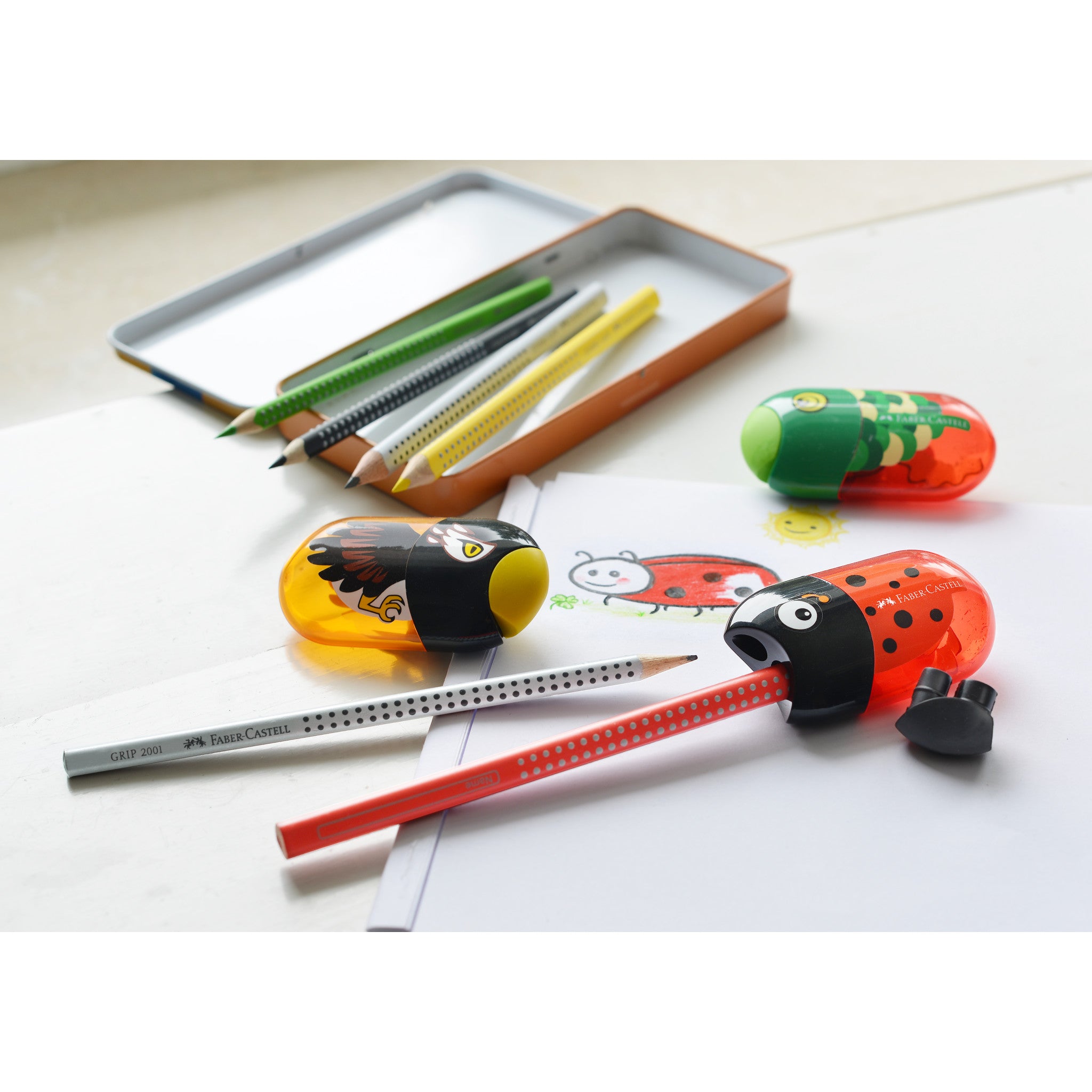 Premium Fish-Shaped Pencil Sharpener - Fun & Functional School & Office Supplies for Kids & Adults - Perfect for Classrooms, Art Projects & Desk Organization