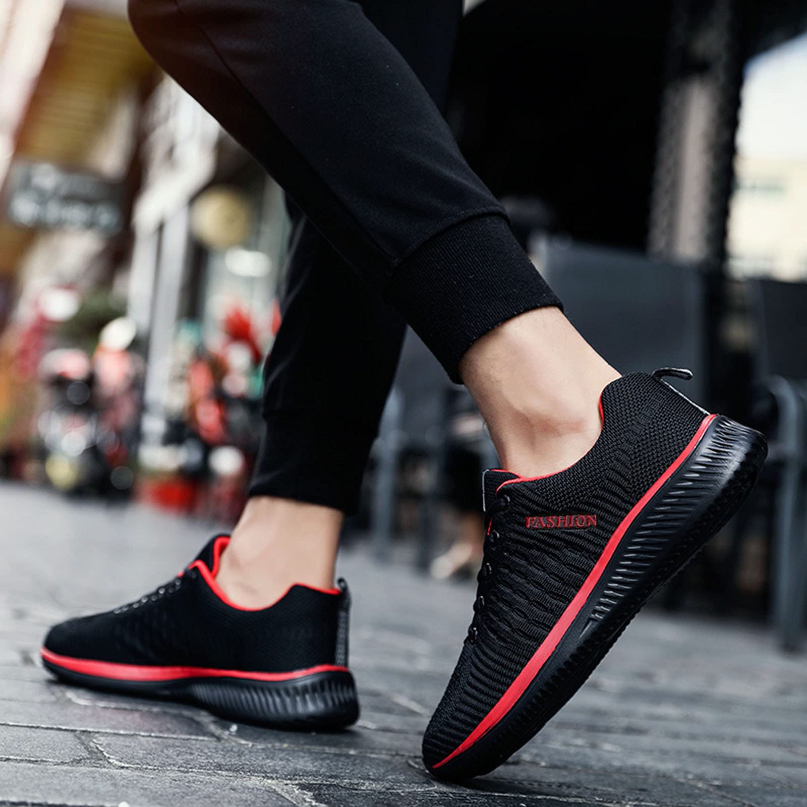 Women's Lightweight Hiking Shoes - Black & Colorful Summer Trainers for Trekking, Walking & Leisure | Outdoor Adventure & Casual Wear