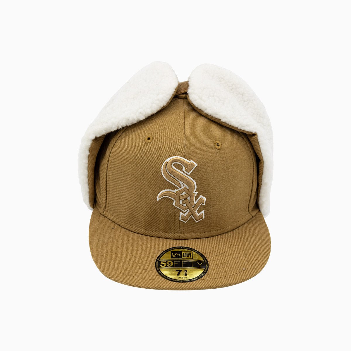 Chicago White Sox MLB 59FIFTY Fitted Hat for Men - Official Licensed Baseball Cap with Adjustable Strap - Perfect for Games, Streetwear & Sports Fans