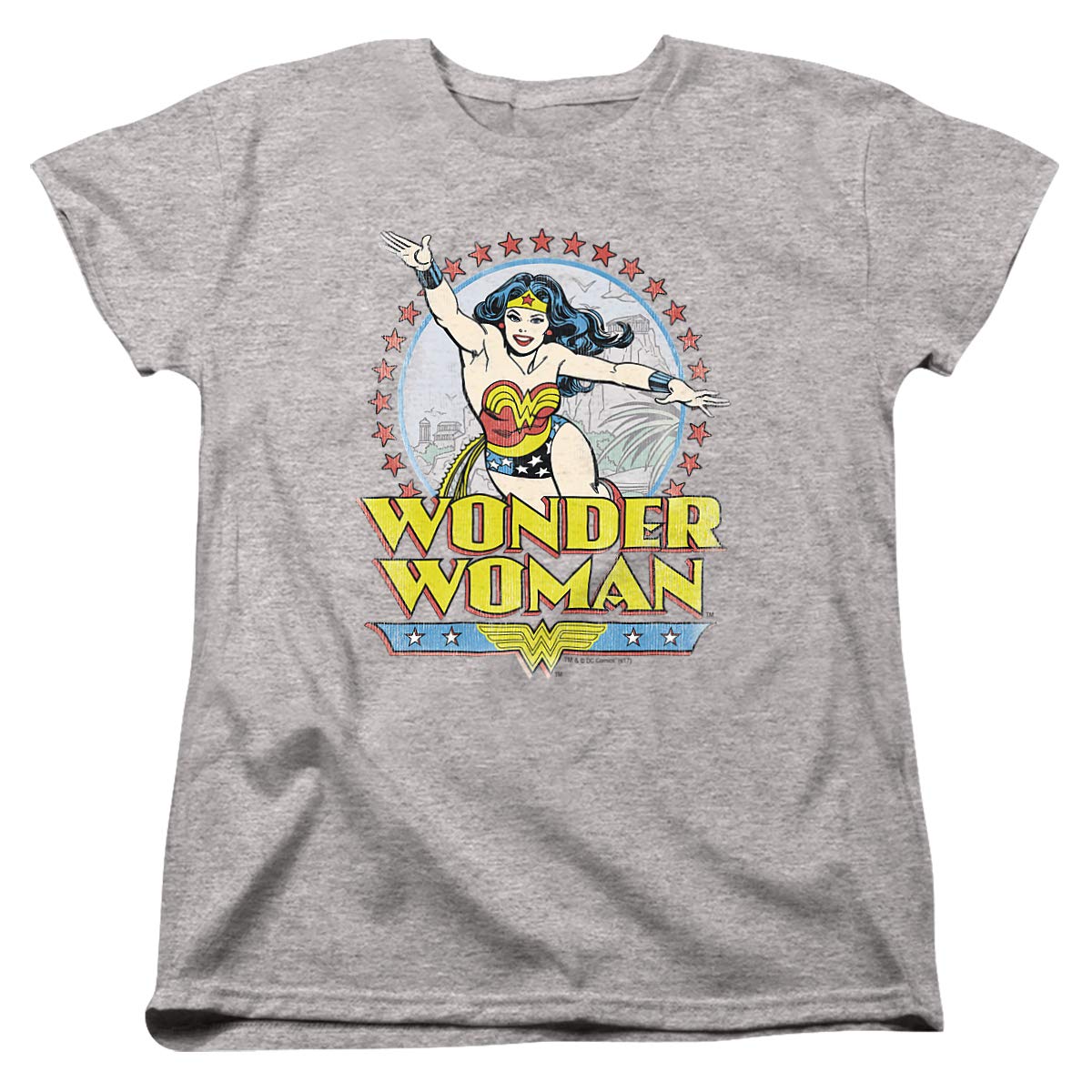 DC Star of Paradise Island Women's T-Shirt - Comfortable Casual Short Sleeve Tee for Summer, Beach, and Vacation Outfits