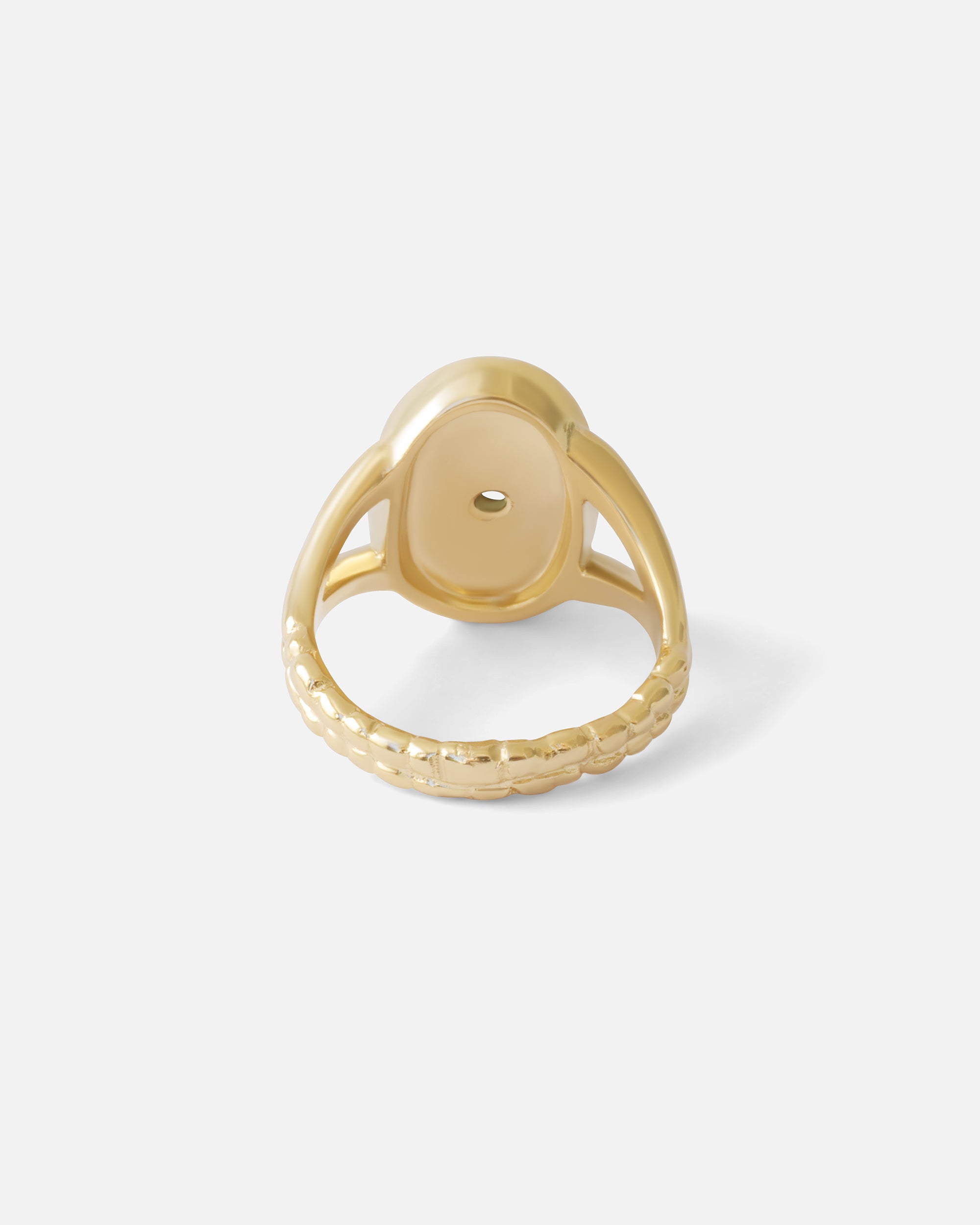 Intagliaux Oval Green Sapphire Ring for Women - Elegant 14K Gold Gemstone Jewelry for Engagement, Wedding & Special Occasions