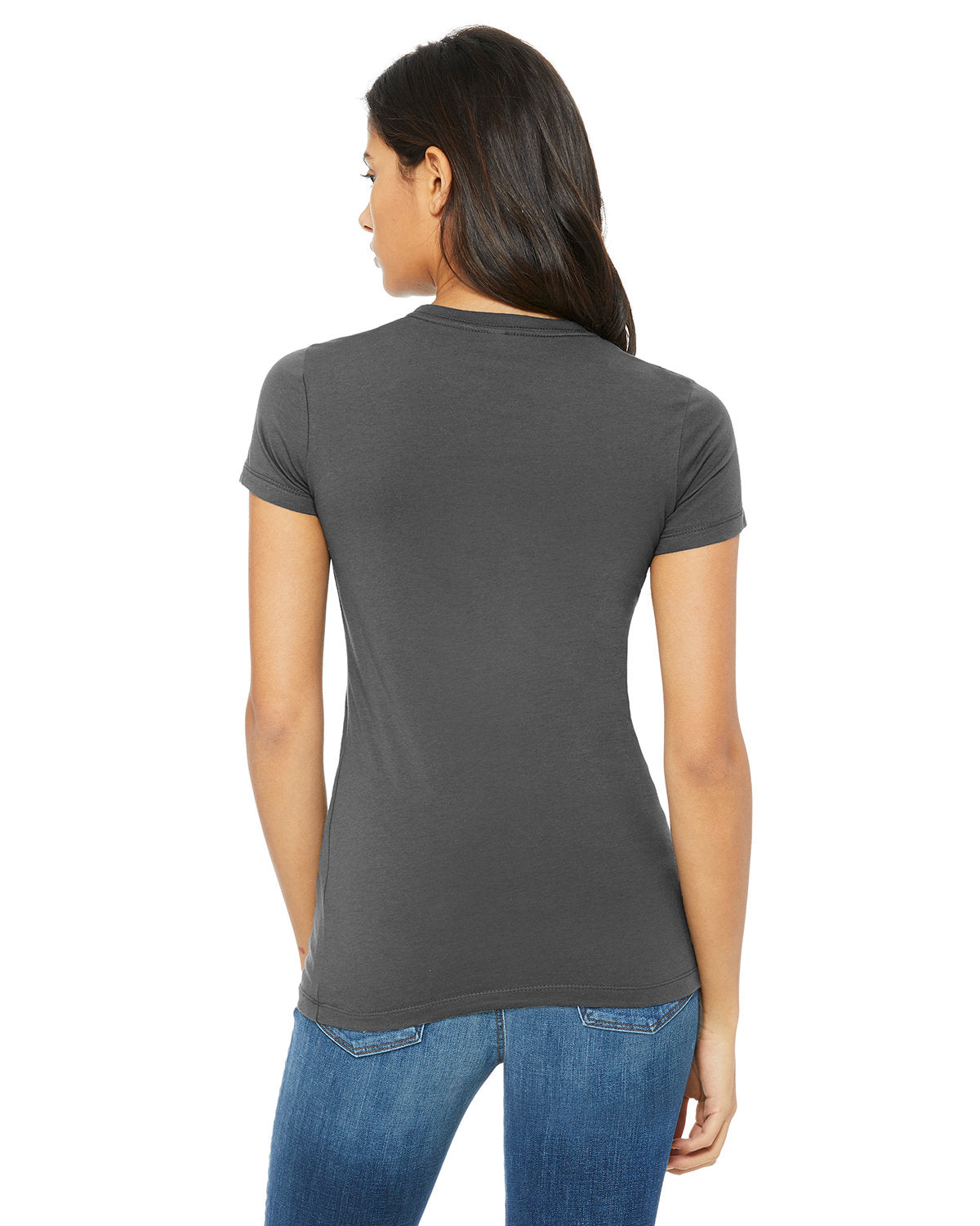 Bella + Canvas 6004 Women's Slim Fit Short Sleeve T-Shirt - Soft Cotton Tee for Casual Wear, Workout & Layering