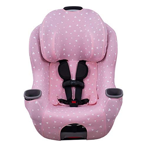 JYOKO 100% Cotton Kids Car Seat Cover Liner - Compatible with Graco Extend2Fit & Other Models, Pink Sparkles Design | Soft Infant Seat Protector for Travel, Daily Commute & Stroller Use