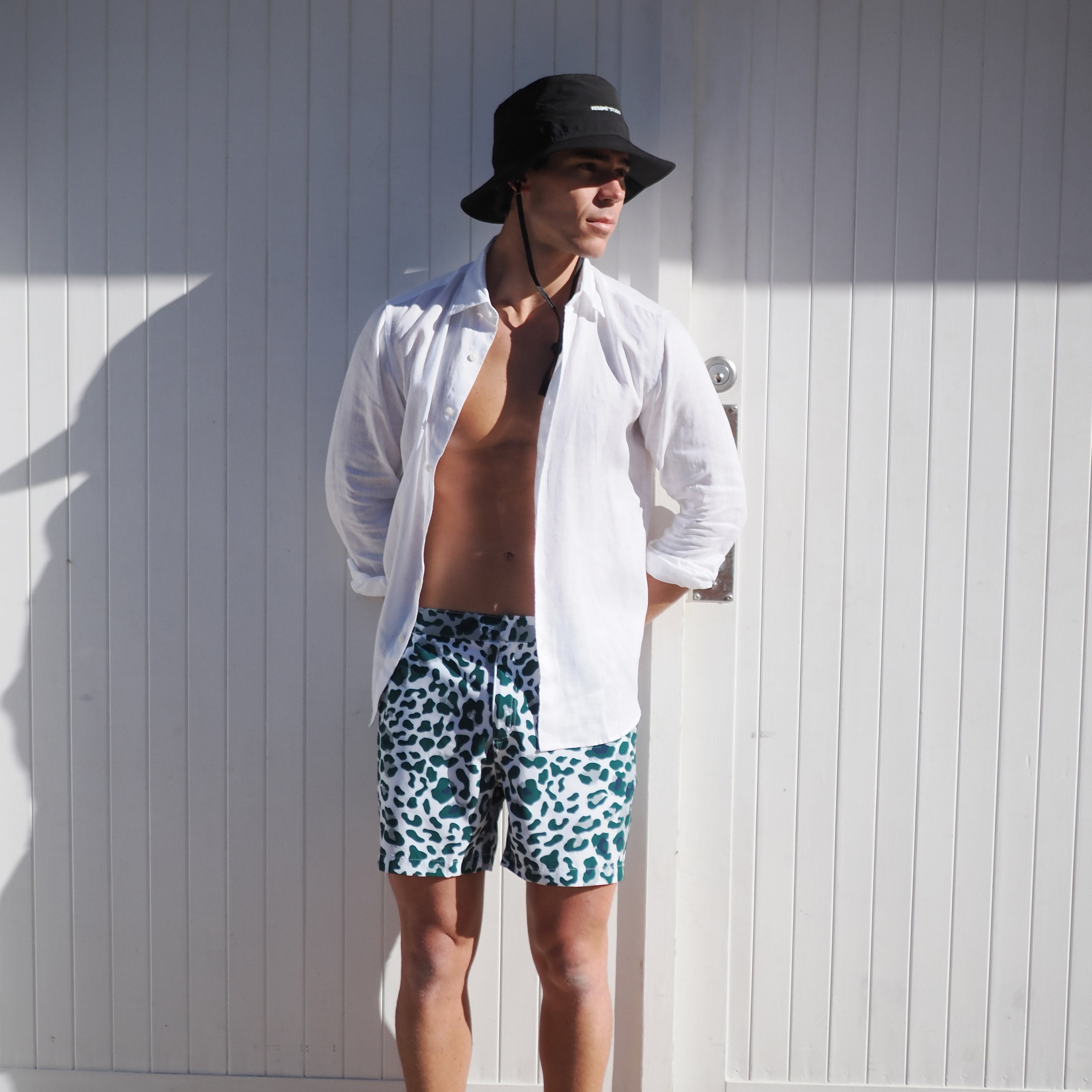 X NICK Bucket Hat - Black | Adjustable Cotton Unisex Sun Hat for Men & Women | Perfect for Beach, Hiking, and Outdoor Activities