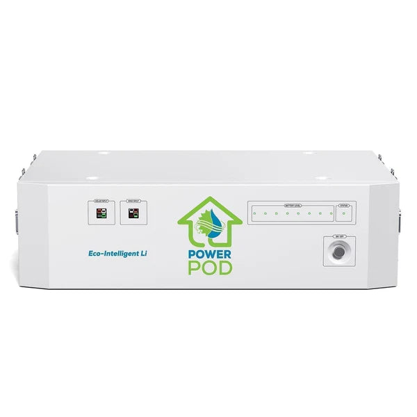 Natures Generator Powerhouse Lithium Power Pod - Portable Solar Generator for Camping, RV, and Emergency Backup Power