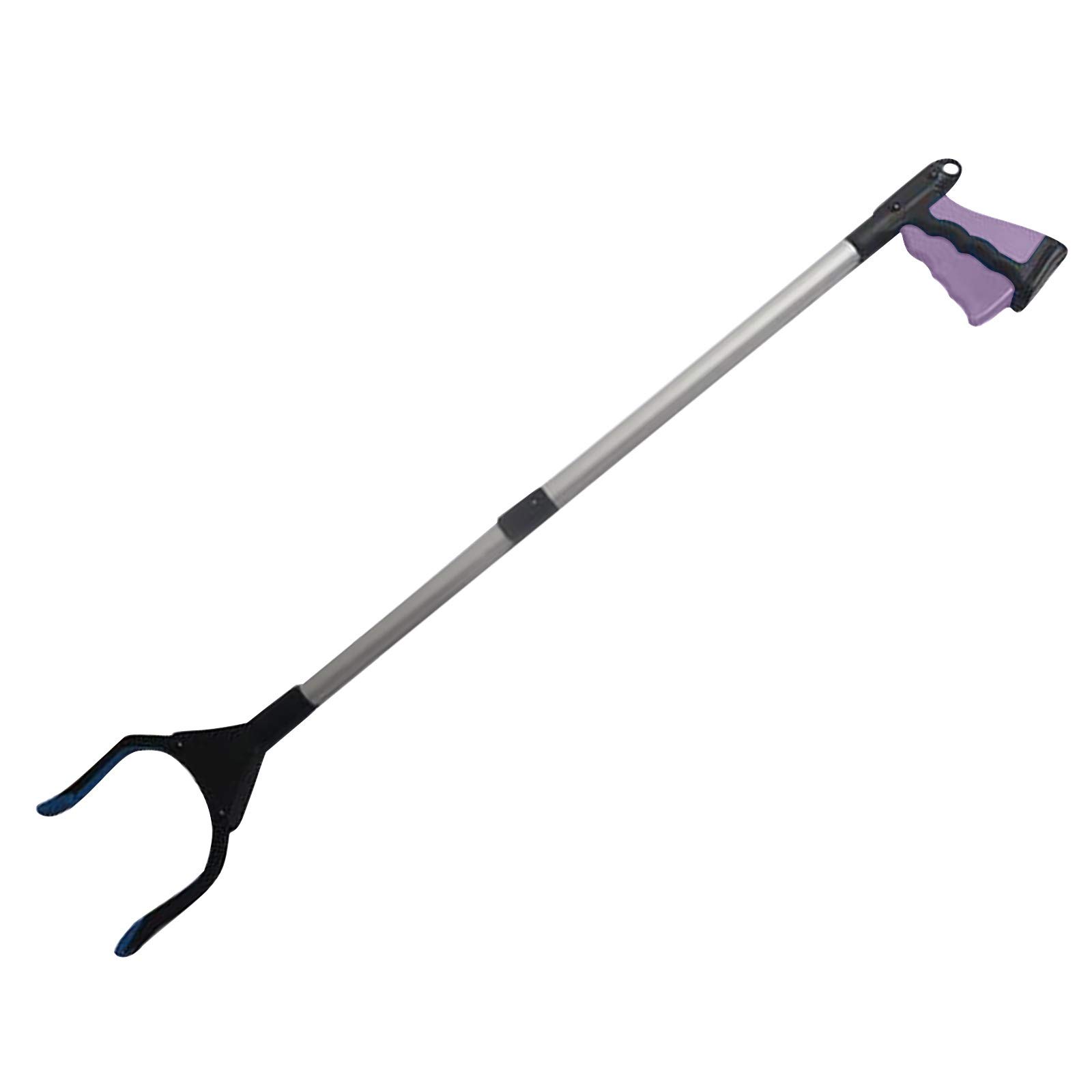 5×32 Inch Multifunctional Portable Hygienic Garbage Picker Tool - Foldable Trash Grabber for Litter Pickup, Garden Cleaning & Disabled Assistance (Purple) | Ideal for Park Maintenance, Beach Cleanup & Household Waste Sorting