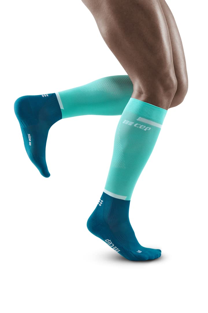 CEP Men's The Run Tall Compression Socks 4.0 - Best Athletic Performance Socks for Running, Hiking & Recovery - Improve Blood Circulation & Reduce Muscle Fatigue