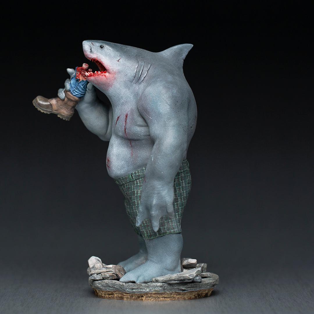 Iron Studios The Suicide Squad King Shark Art Scale 1/10 Statue - Premium Collectible Figure for DC Fans & Movie Memorabilia Display