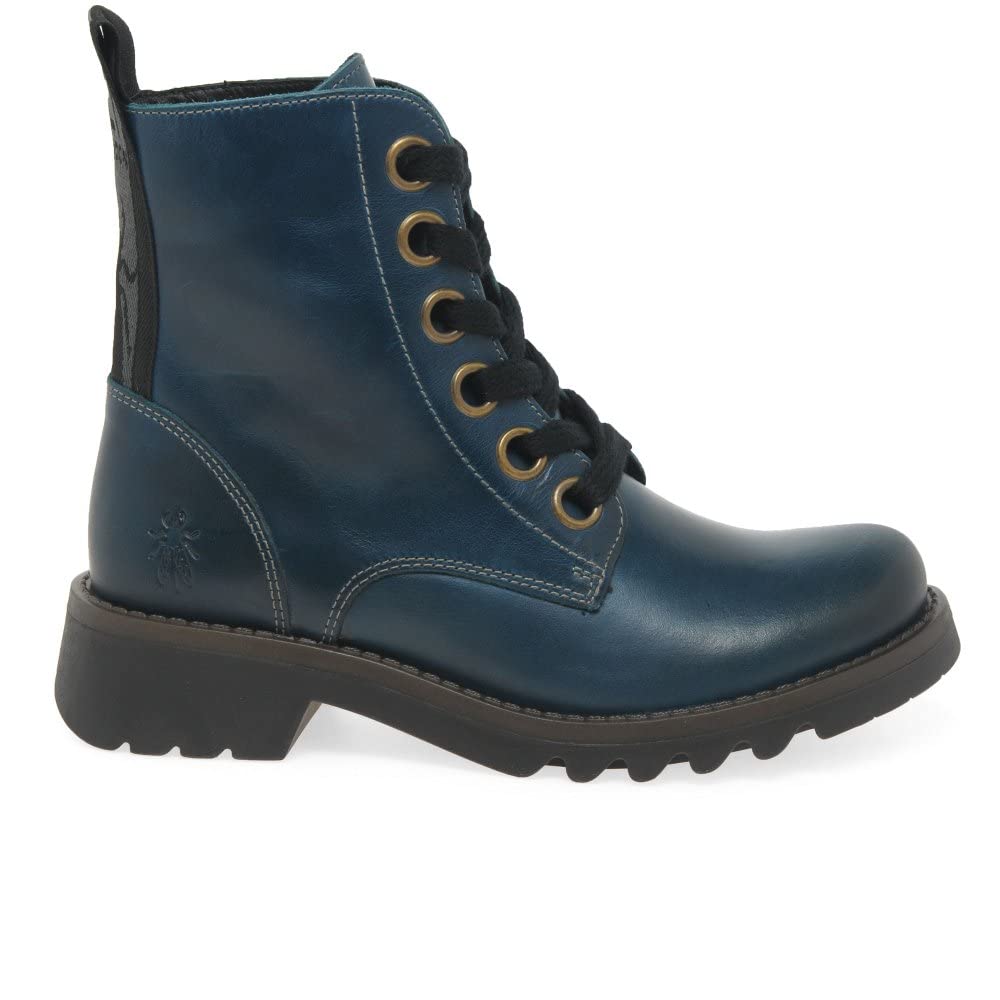 Fly London Women's Ragi539fly Ankle Boot - Stylish Leather Chelsea Boots for Women, Comfortable Mid Heel Booties for Casual & Office Wear