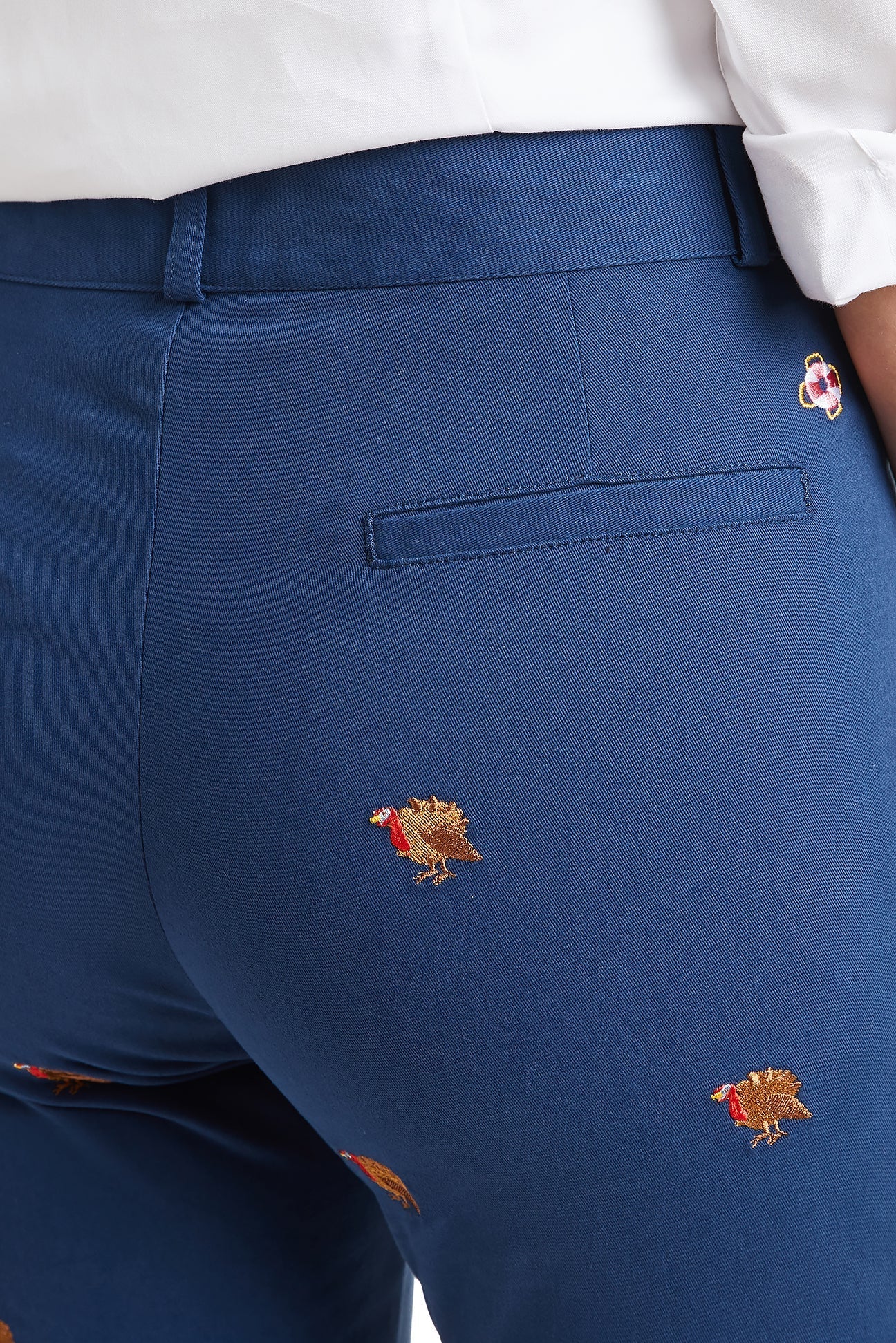 Stretch Twill Ankle Capri Pants in Nantucket Navy - Comfortable & Stylish Women's Casual Pants for Summer, Travel & Everyday Wear