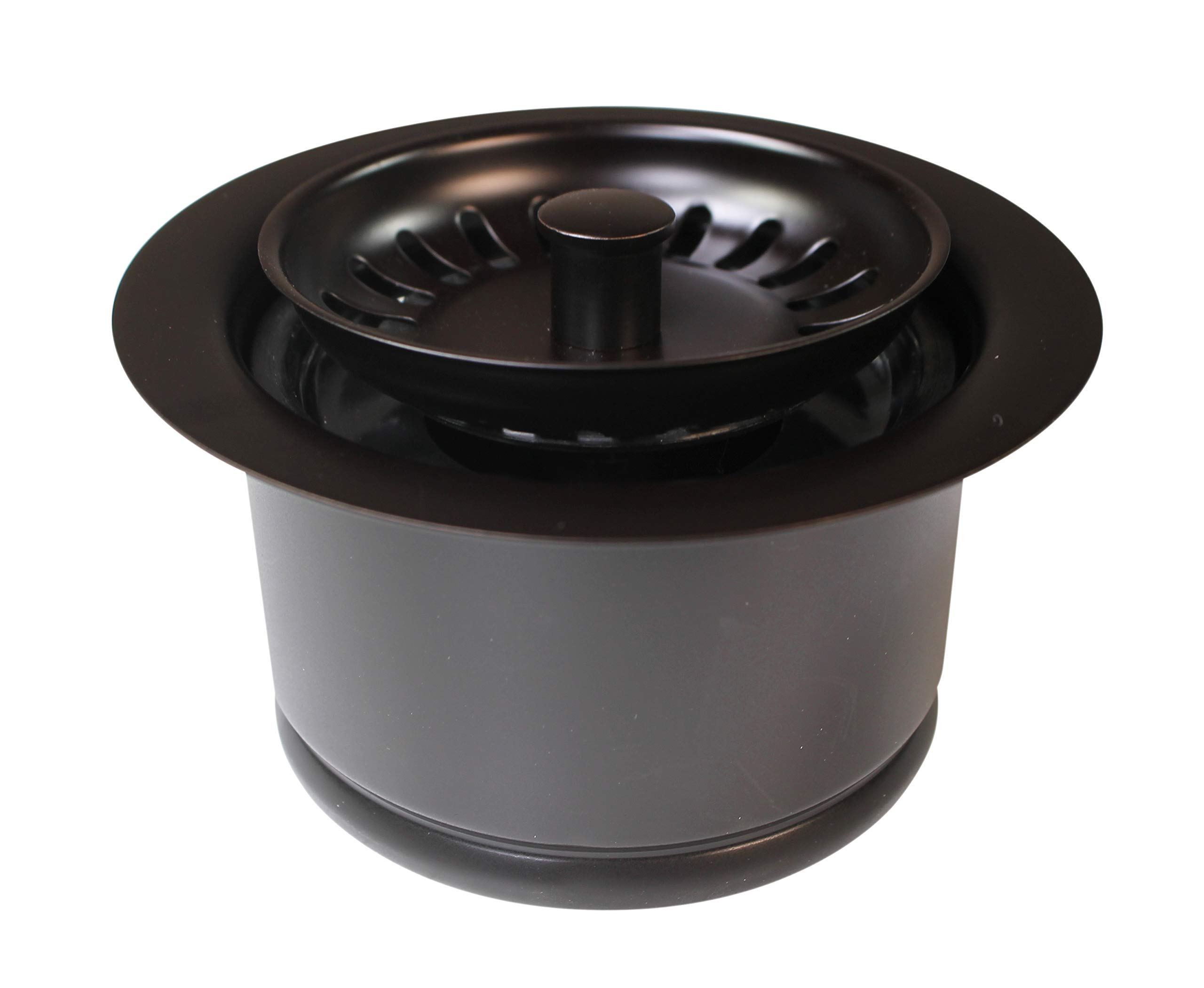 Westbrass D2082S-12 Oil Rubbed Bronze Waste Disposal Flange and Strainer - 1 Pack for Kitchen Sink Drainage and Bathroom Plumbing Installation