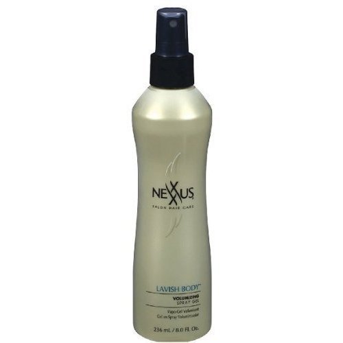 Lavish Body Volumizing Spray Gel for Hair - 8 Oz (Pack of 2) - Thickening & Volumizing Styling Product for Fine, Thin Hair - Perfect for Daily Use & Special Occasions