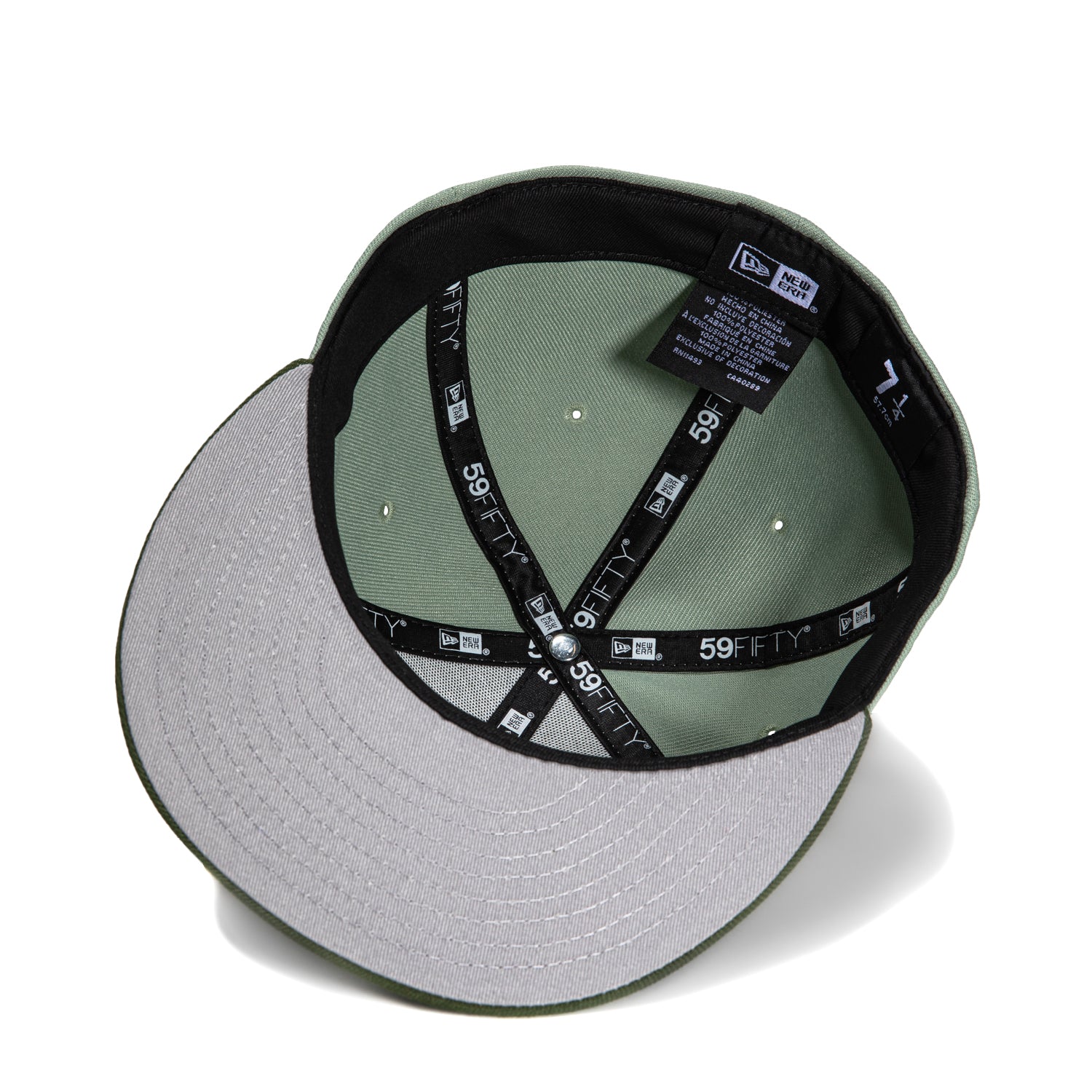 New Era 59Fifty Surprise Saguaros Logo Patch Baseball Cap - Everest Green & Olive - Perfect for Baseball Games, Outdoor Activities & Streetwear Fashion