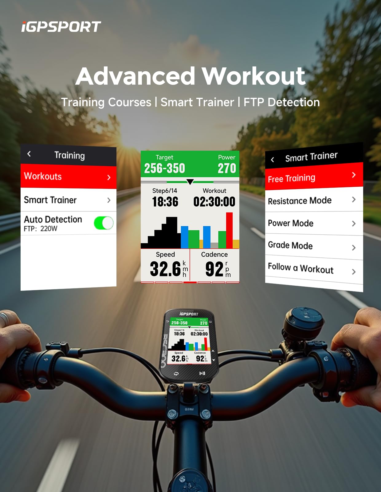 iGPSPORT BSC300 Wireless GPS Bike Computer with Offline Maps, Navigation & Off-Course Alerts - 8GB Storage, Bluetooth ANT+, IPX7 Waterproof - Perfect for Road Cycling, Mountain Biking & Outdoor Adventures