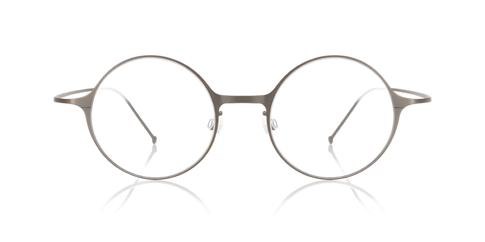 JINS Design Project x Konstantin Grcic NEEDLE 293 Eyeglasses - Lightweight Titanium Frame with Blue Light Blocking Lenses for Work, Reading & Digital Screen Use