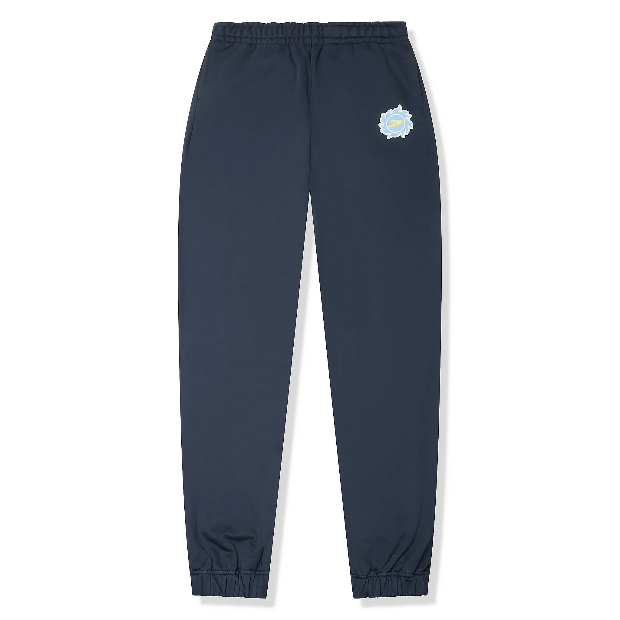 Broken Planet Space Club Outerspace Blue Sweatpants for Men - Comfortable Joggers with Stylish Galaxy Print | Perfect for Gym, Lounge & Streetwear Fashion