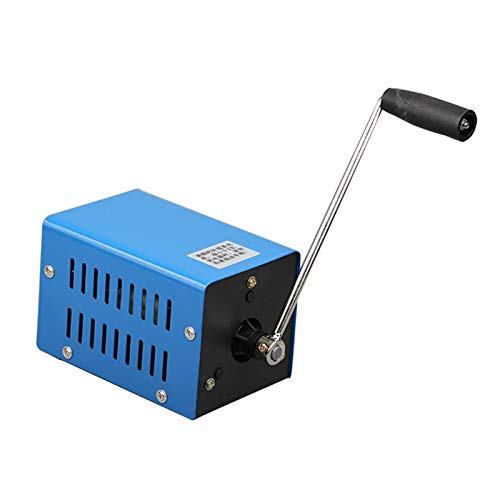 Portable Hand Crank Emergency USB Charger - Manual Dynamo Power Bank for Outdoor, Camping & Survival - Charge Phones in Power Outages & Emergency Situations