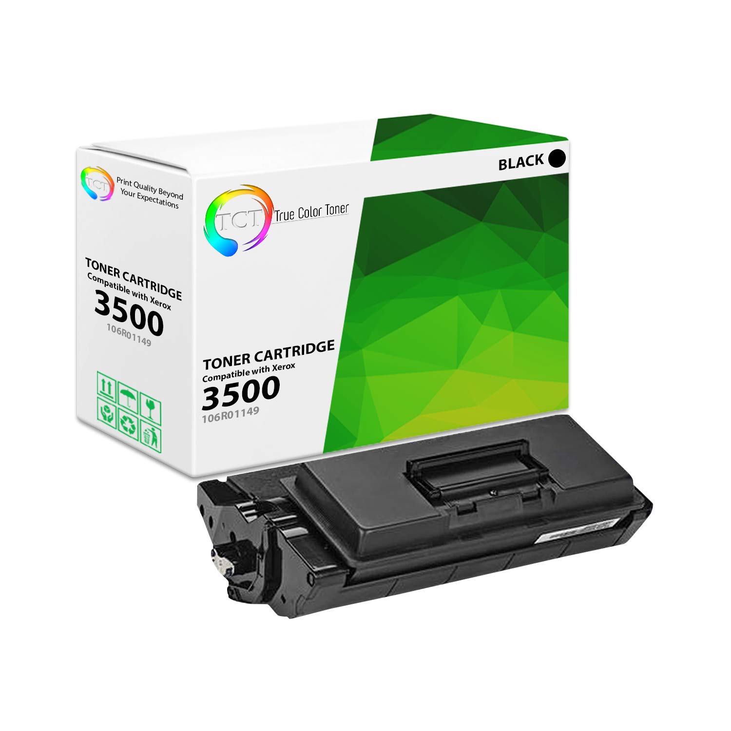 Premium Compatible Black Toner Cartridge Replacement for Xerox 106R01149 - Works with Xerox Phaser 3500 Printers (12,000 Page Yield) - Ideal for Office Printing, Document Reproduction & High-Volume Business Use