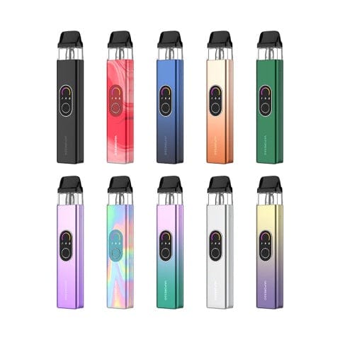Vaporesso XROS 4 Pod Kit - 1500mAh Rechargeable Vape Device with Adjustable Airflow & OLED Screen | Perfect for On-the-Go Vaping & Nicotine Salt E-Liquids