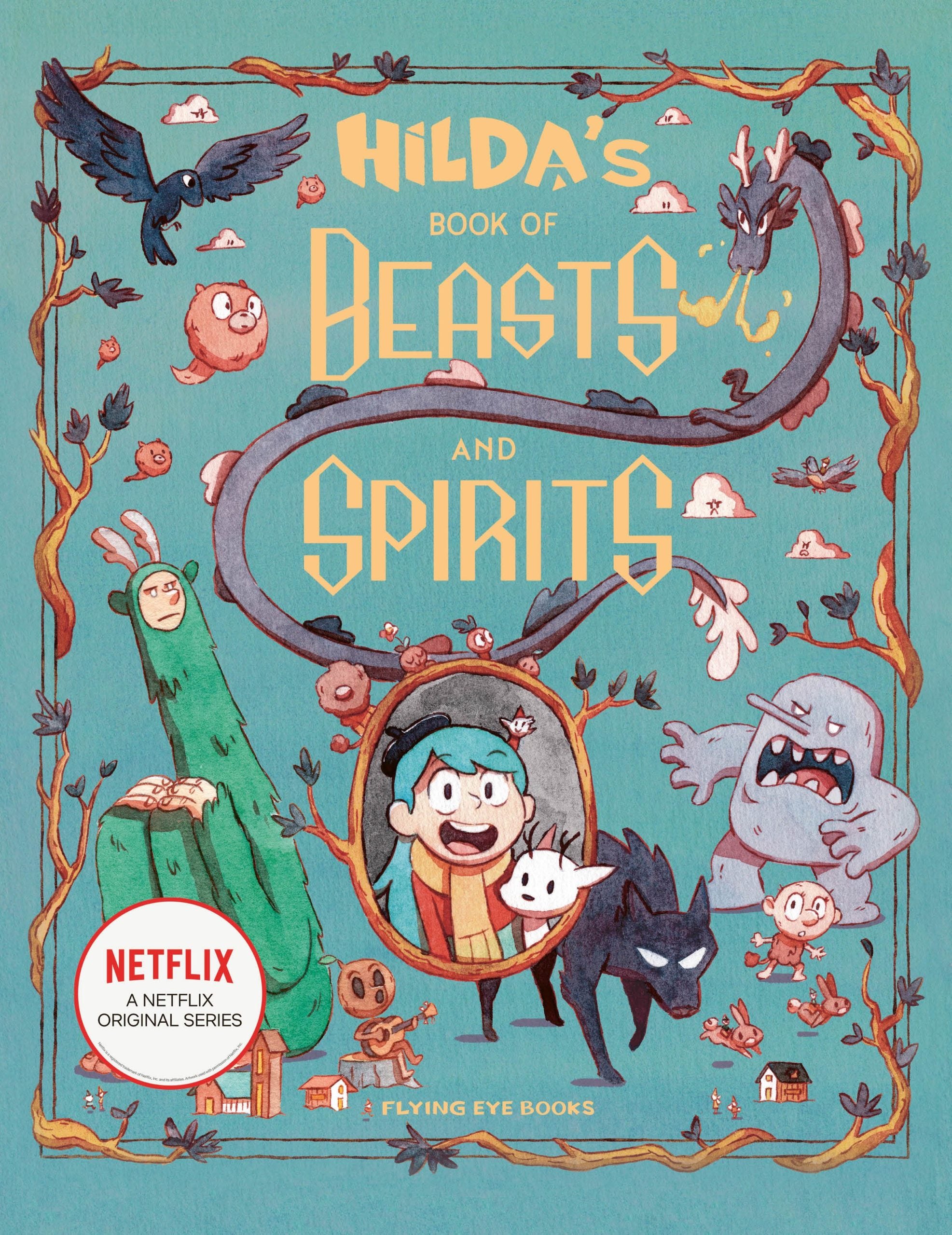 Hilda's Book of Beasts and Spirits - Fantasy Adventure Graphic Novel for Kids & Teens - Perfect for Bedtime Reading and Gift Giving