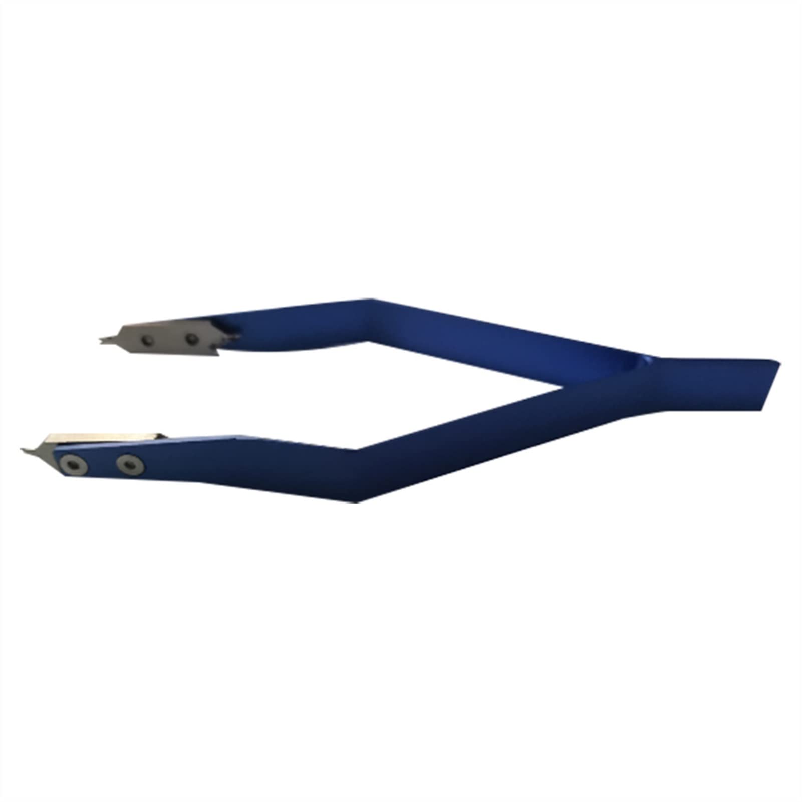 PAMDO 7825 V-Type Stainless Steel Watch Spring Bar Tweezers - Professional Watch Repair Tool Kit for Band Replacement & Maintenance (Blue) - Perfect for Watchmakers, Jewelers & DIY Enthusiasts