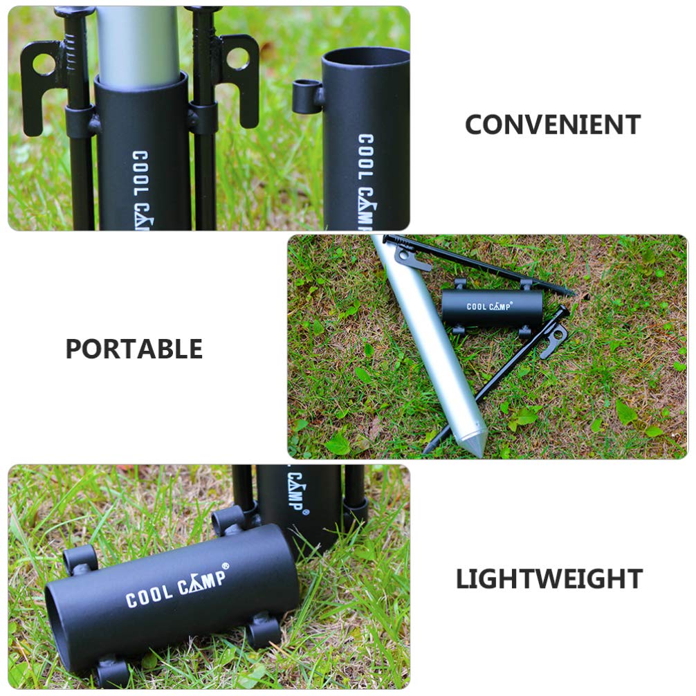 Wakauto Canopy Rod Holder for Camping & Fishing - Outdoor Tent Accessory