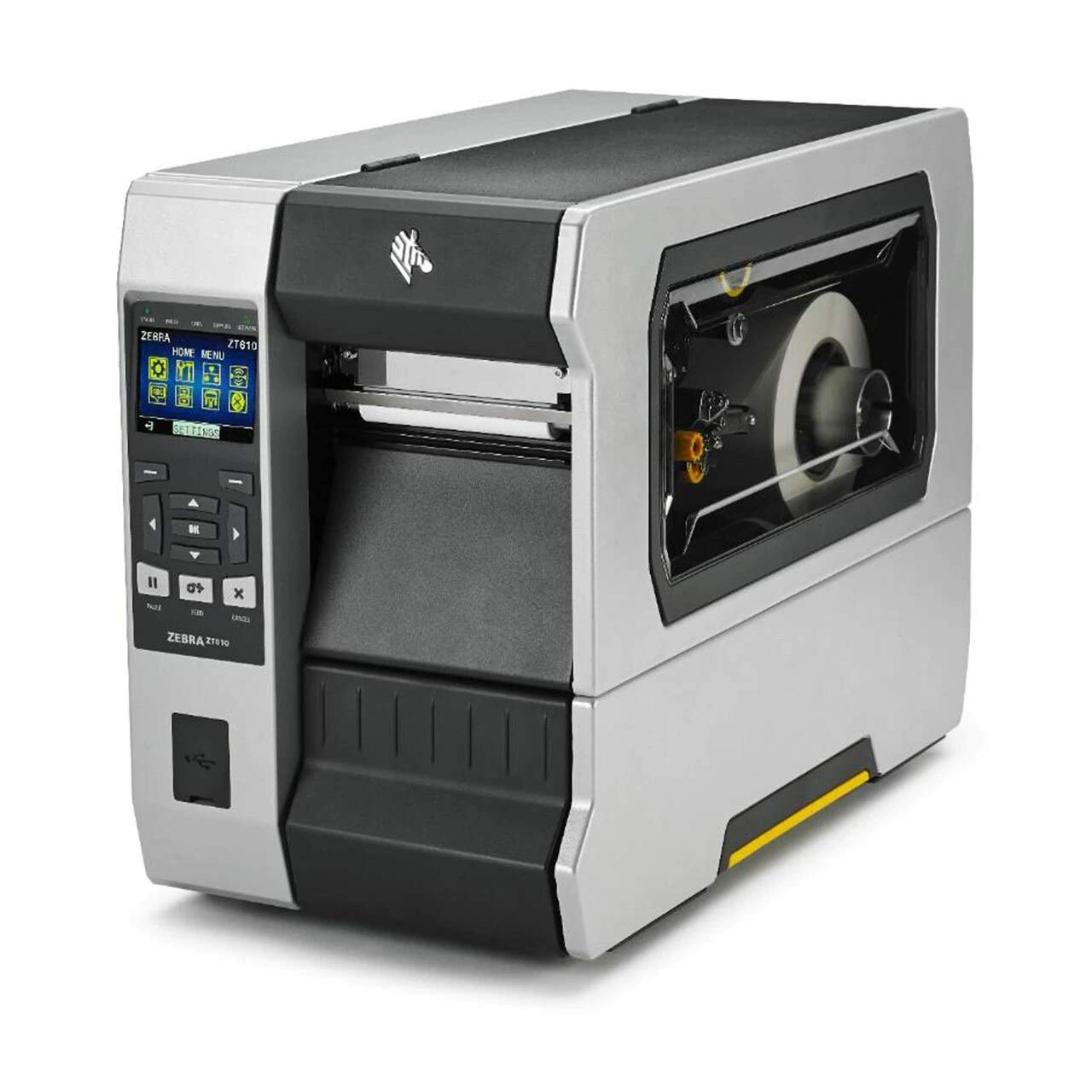 Zebra ZT610 Industrial Label Printer - Direct Thermal & Thermal Transfer - Monochrome Printing - ZT61042-T210100Z - Perfect for Warehouse, Shipping & Logistics Labeling