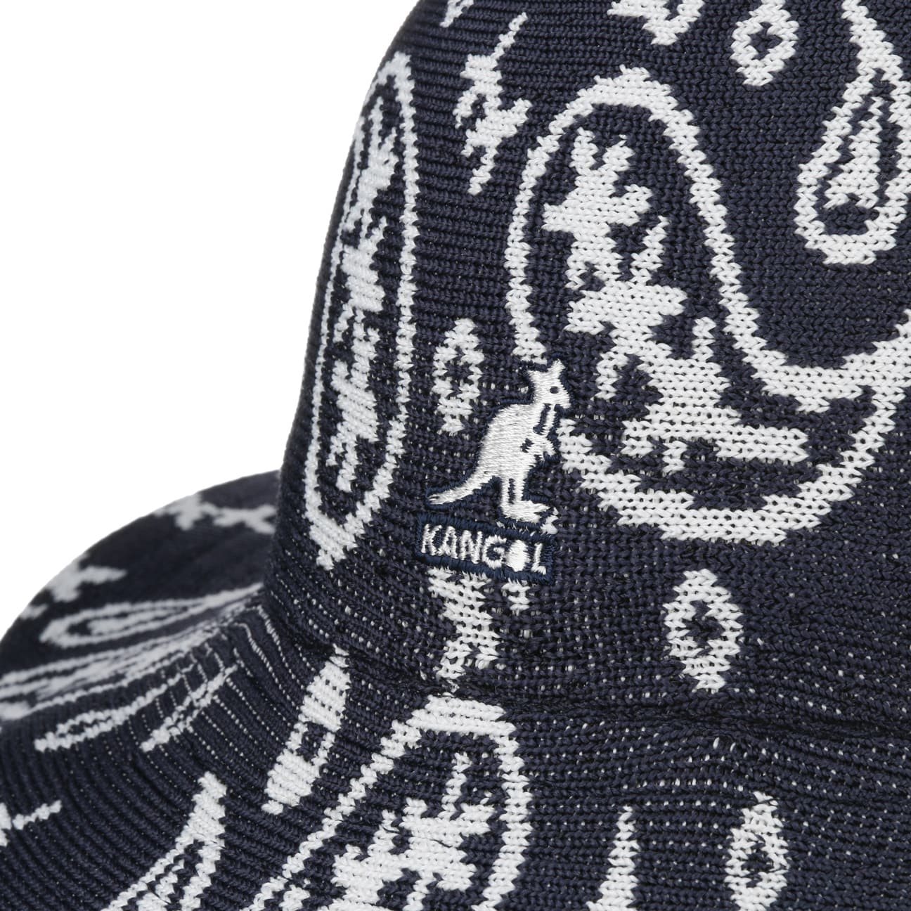 Stylish Kangol Paisley Wide Brim Sun Hat for Women - Summer Beach Hat, Outdoor Travel & Fashion Accessory
