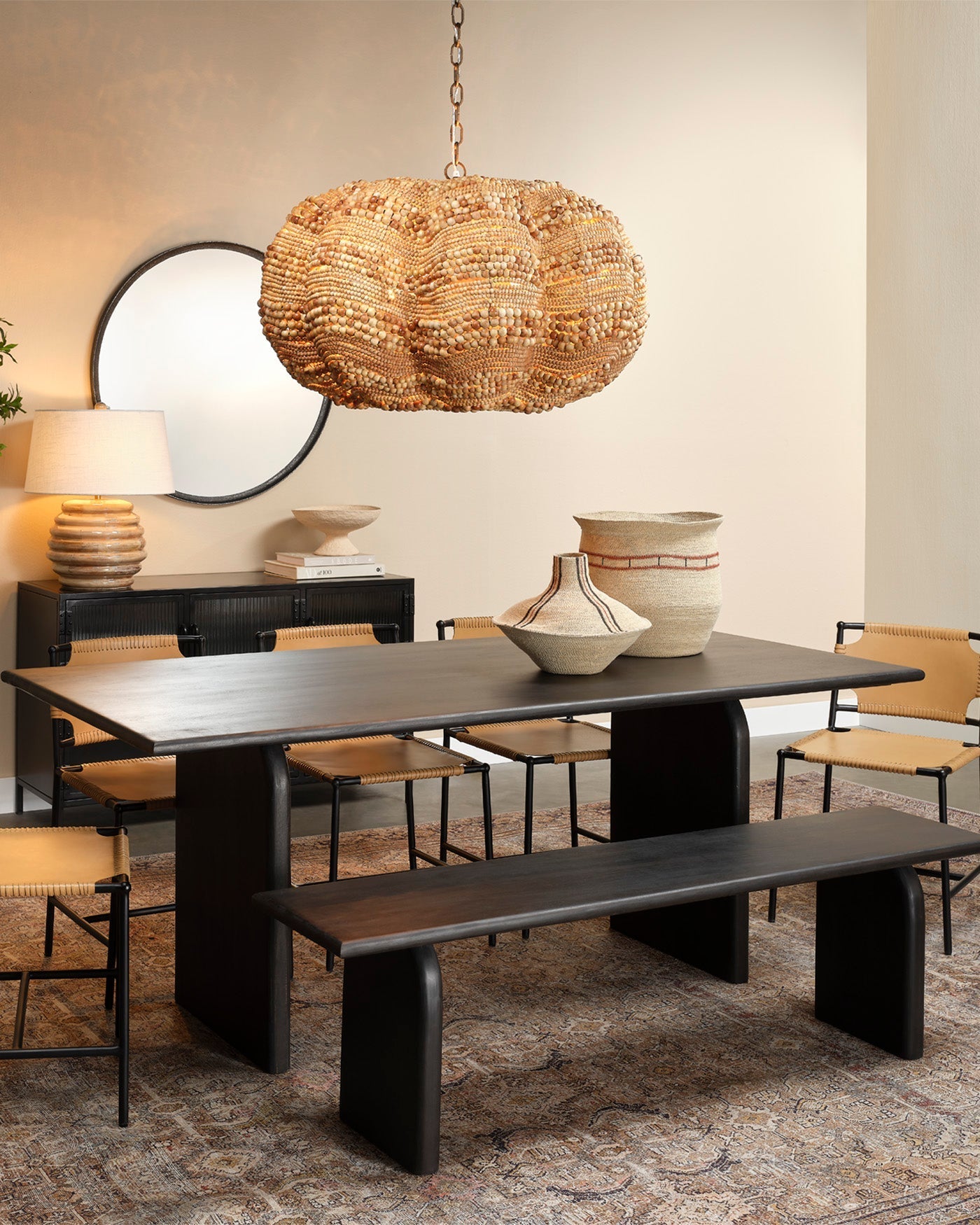 Elegant Clamshell Chandelier - Modern Crystal Ceiling Light Fixture for Dining Room, Living Room & Bedroom Decor | Perfect for Home, Hotel & Wedding Venue Lighting