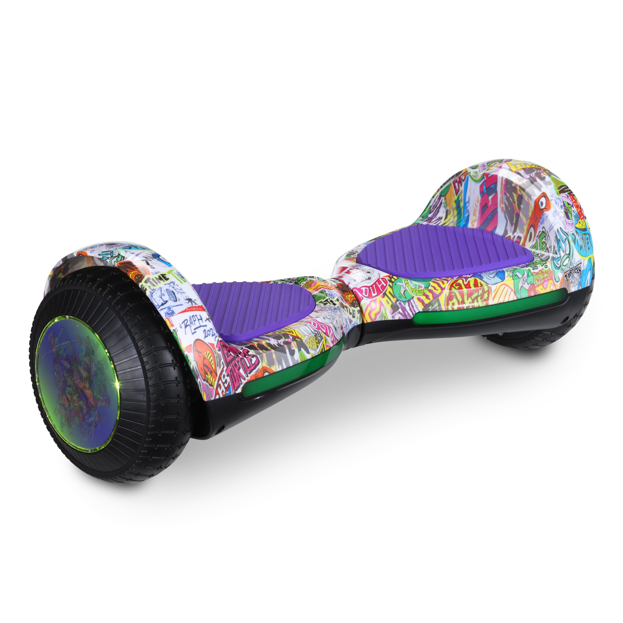 Self-Balancing Hoverboard Scooter with LED Light Up Wheels - 6.5