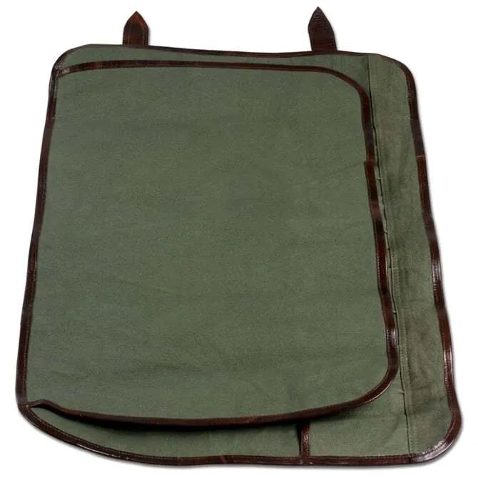 Boldric Green Canvas Knife Bag - 9 Pockets Professional Chef Knife Roll for Culinary Students & Chefs - Perfect for Cooking Classes, Restaurant Work & Travel