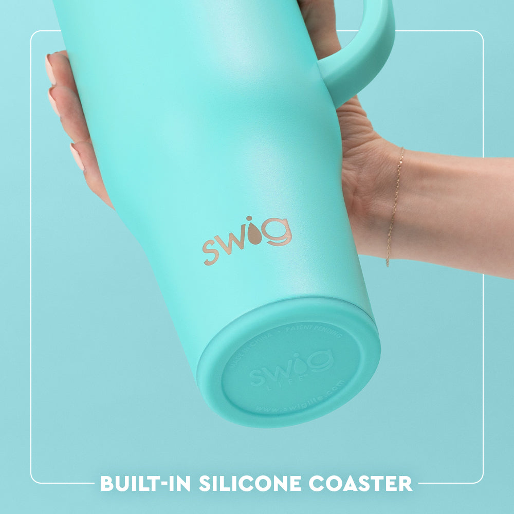 40oz Mega Mug - Large Insulated Tumbler for Hot & Cold Drinks - Perfect for Coffee, Tea, Water - Great for Office, Travel, Camping & Outdoor Activities