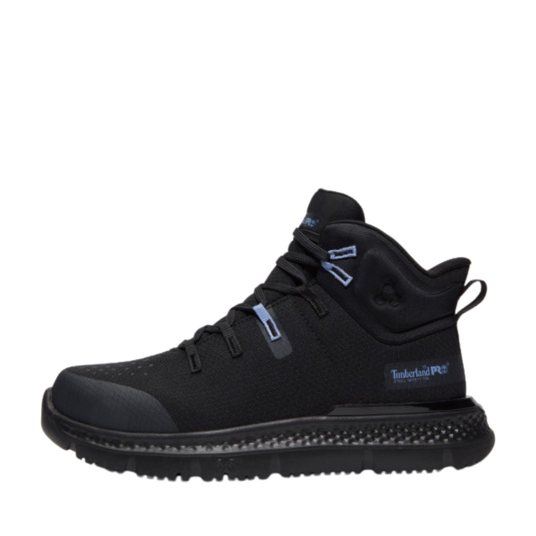 Timberland PRO Intercept TB0A67T3EL0 Women's Steel Toe Athletic Work Shoes - Black | Slip-Resistant & Comfortable for Construction, Warehouse & Outdoor Jobs