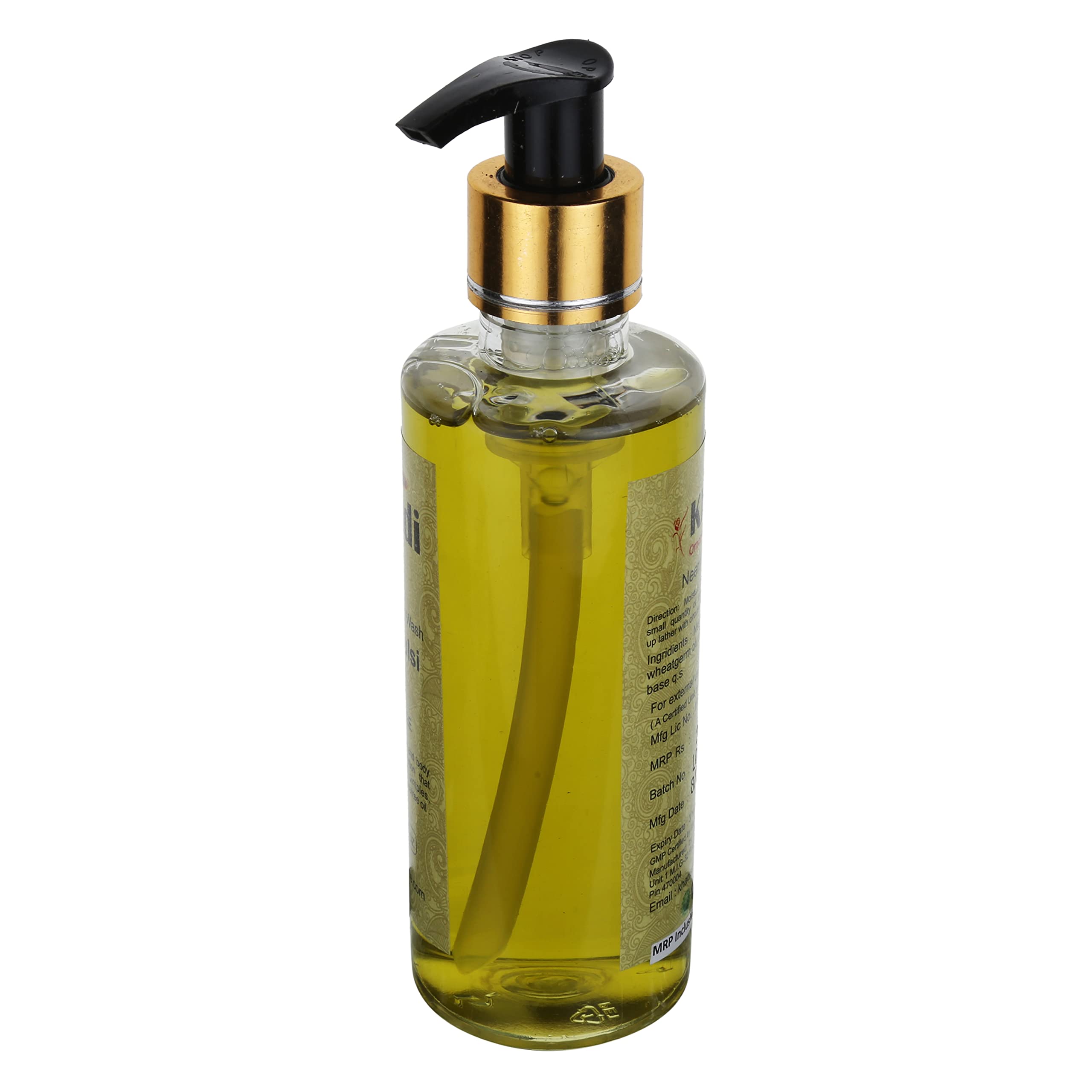 Khadi Omorose Neem & Tulsi Face and Body Wash - 210ml | Natural Ayurvedic Cleanser for Glowing Skin | Perfect for Daily Skincare & Relaxing Bath Time
