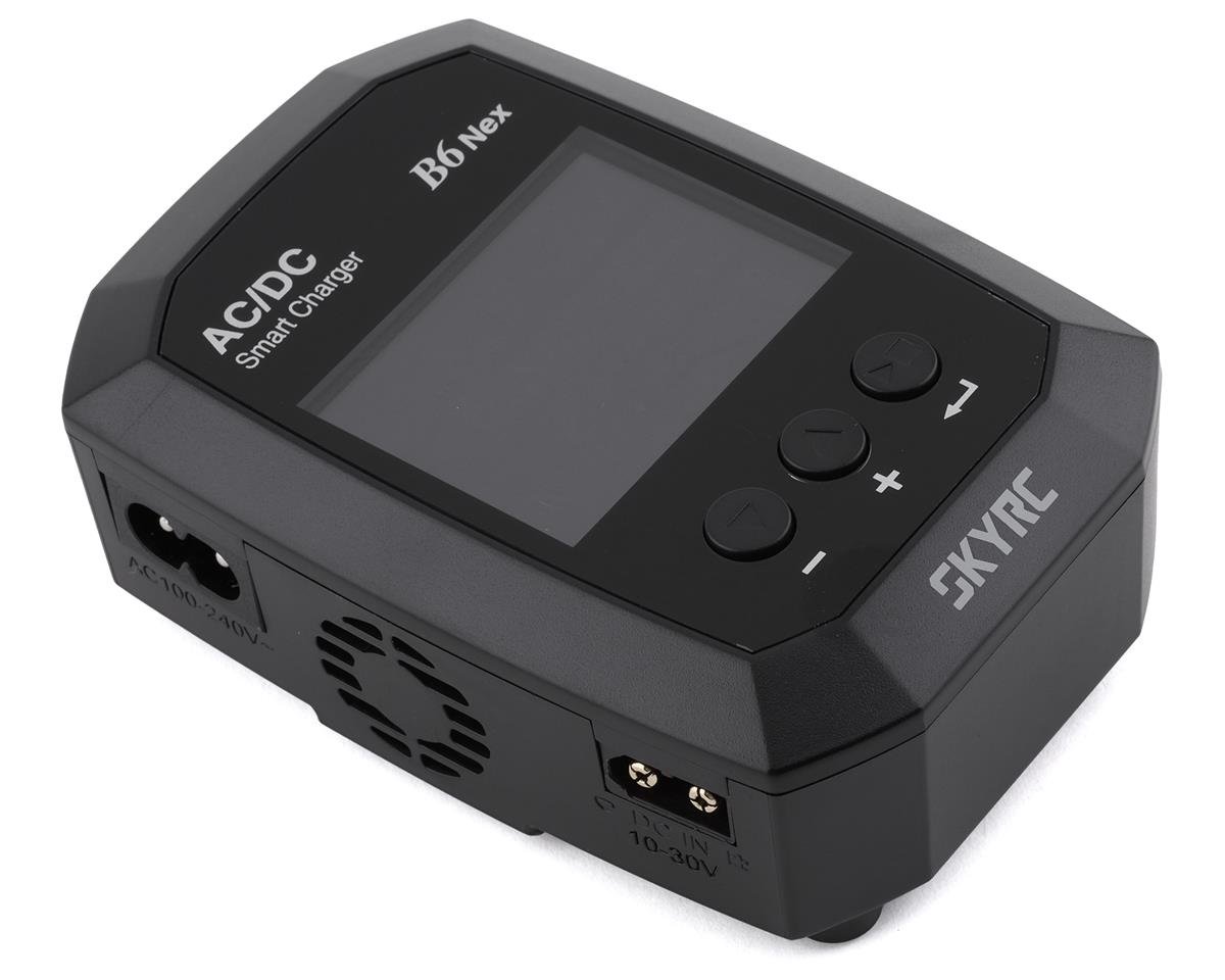 B6 Nex AC/DC 6S 10A 50W Smart Battery Charger for RC Cars, Drones, and LiPo Batteries - Perfect for Hobbyists and Professional Use
