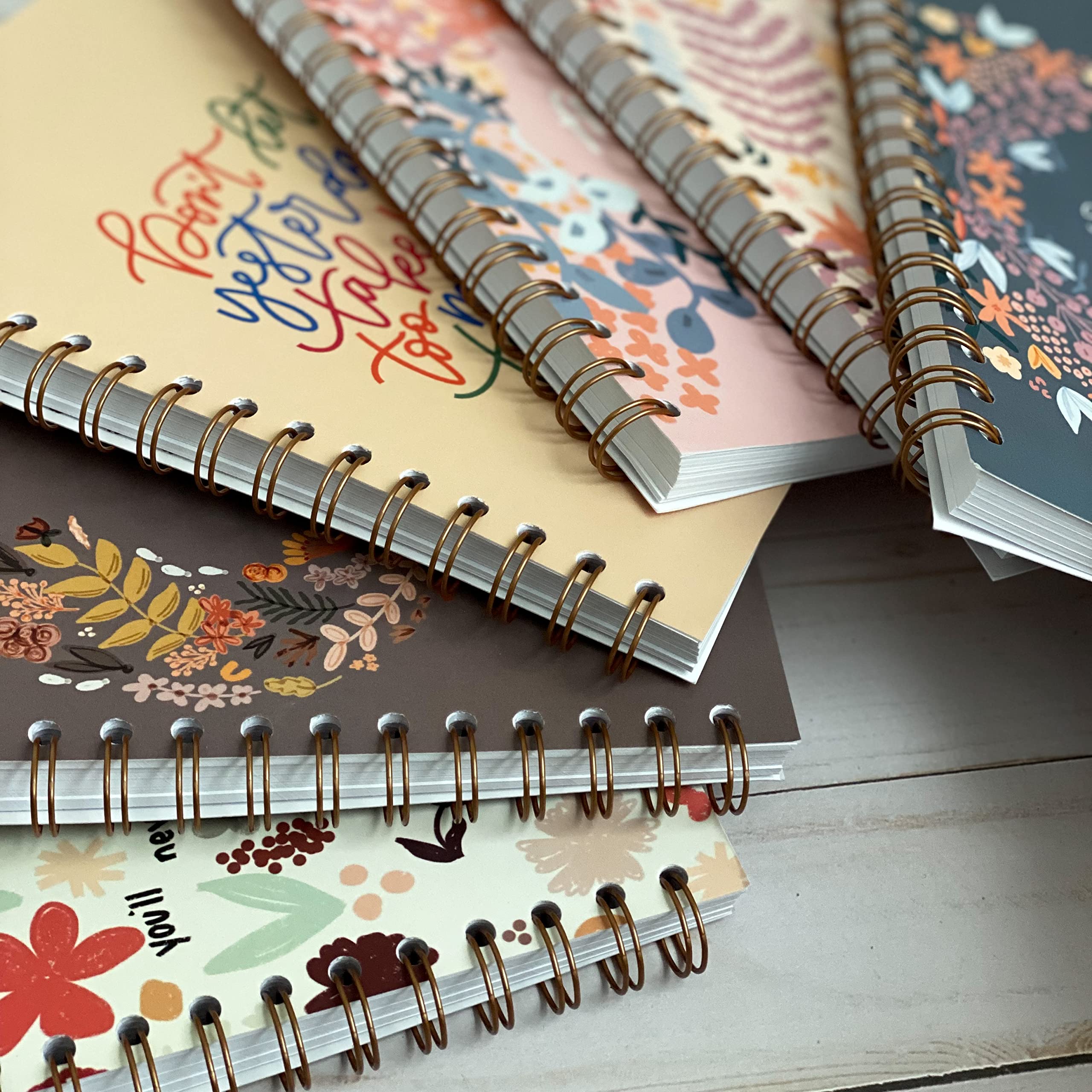 Prayer Journal by Swaygirls - Christian Spiral Notebook for Bible Study & Faith Journaling | Lined Softcover Wirebound Notebook | Perfect for Daily Devotionals, Scripture Writing & Bible Reading (Girl Read Your Bible)