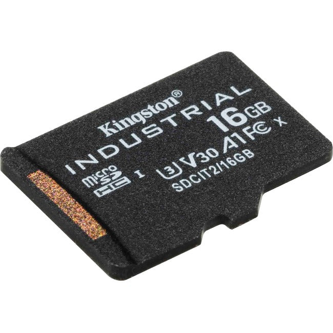 16GB MicroSDHC Industrial-Grade C10 A1 Pseudo SLC Memory Card - High Speed, Durable Storage for Surveillance, Dash Cams & Industrial Devices (No Adapter)