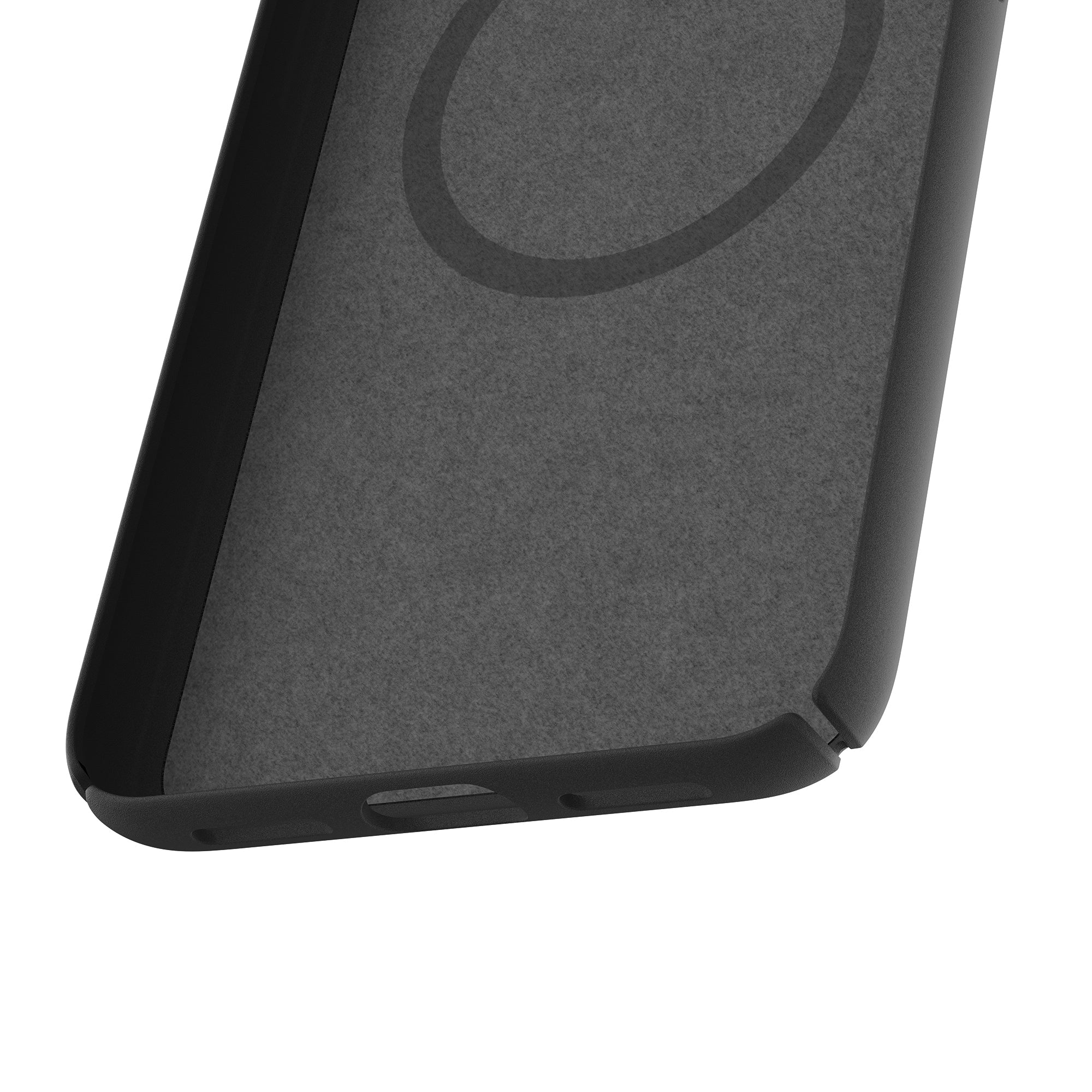 Ultra Thin MagSafe Compatible iPhone Case in Jet Black - Perfect for Everyday Protection & Wireless Charging