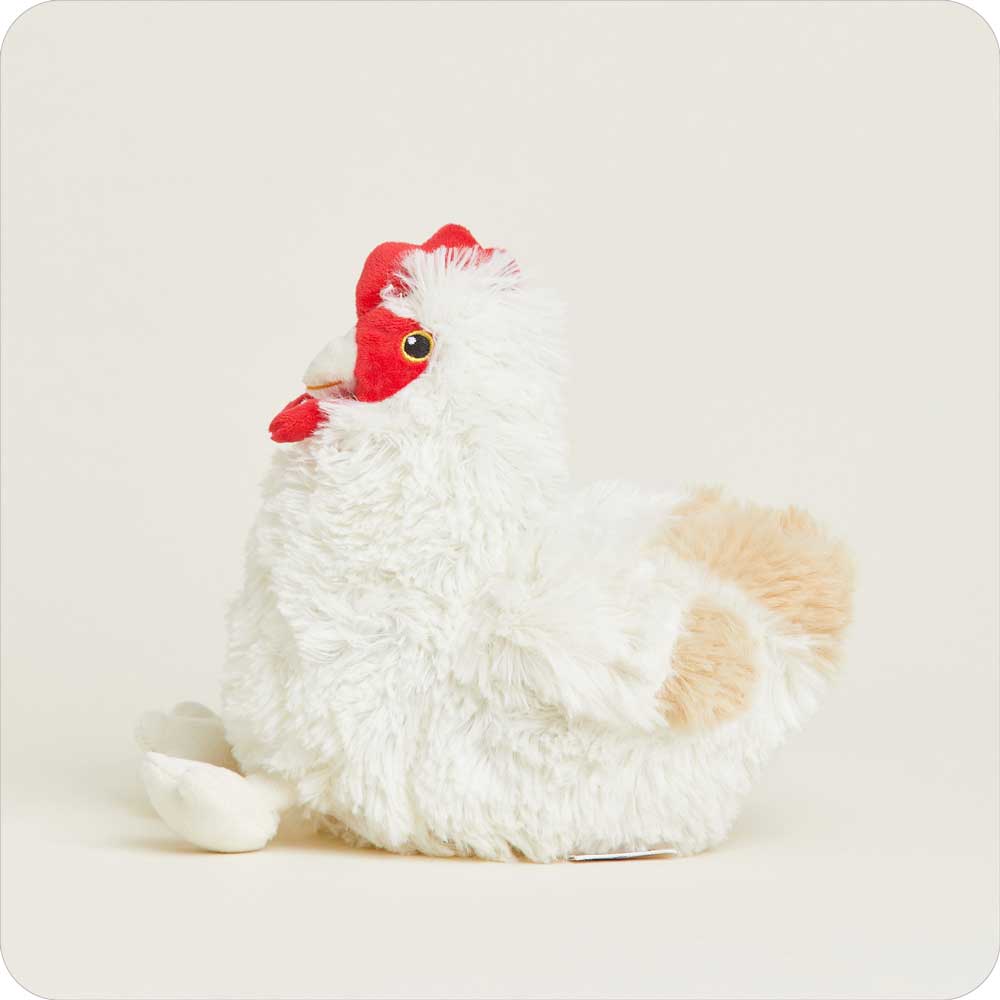 Chicken Warmies Junior - Soft Plush Microwaveable Heating Pad for Kids | Perfect for Soothing Cramps, Aches & Bedtime Comfort
