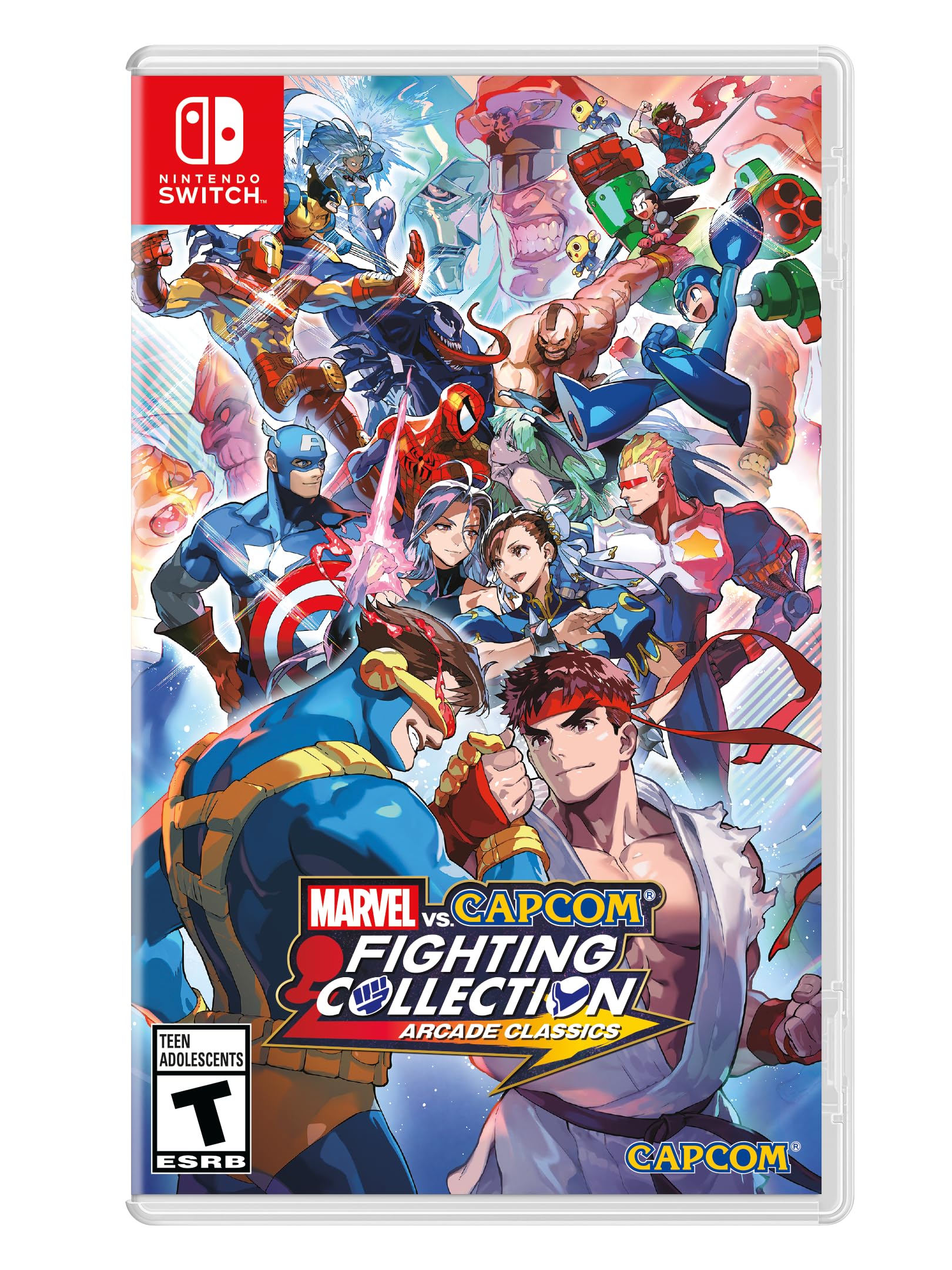 Marvel vs. Capcom Fighting Collection: Arcade Classics for Nintendo Switch | Classic Fighting Game Bundle | Perfect for Home Gaming & Competitive Play