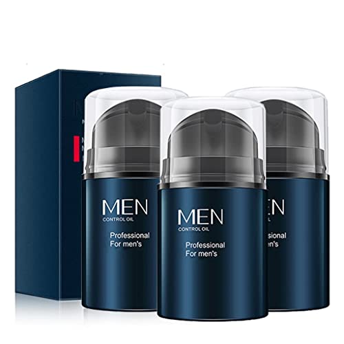 AgeDefy Men's All-In-One Anti-Aging Face Cream & Moisturizer - Wrinkle Control, Hydrating Skin Care Lotion for Men (3 Pack) | Daily Use for Dry Skin & Anti-Wrinkle Treatment